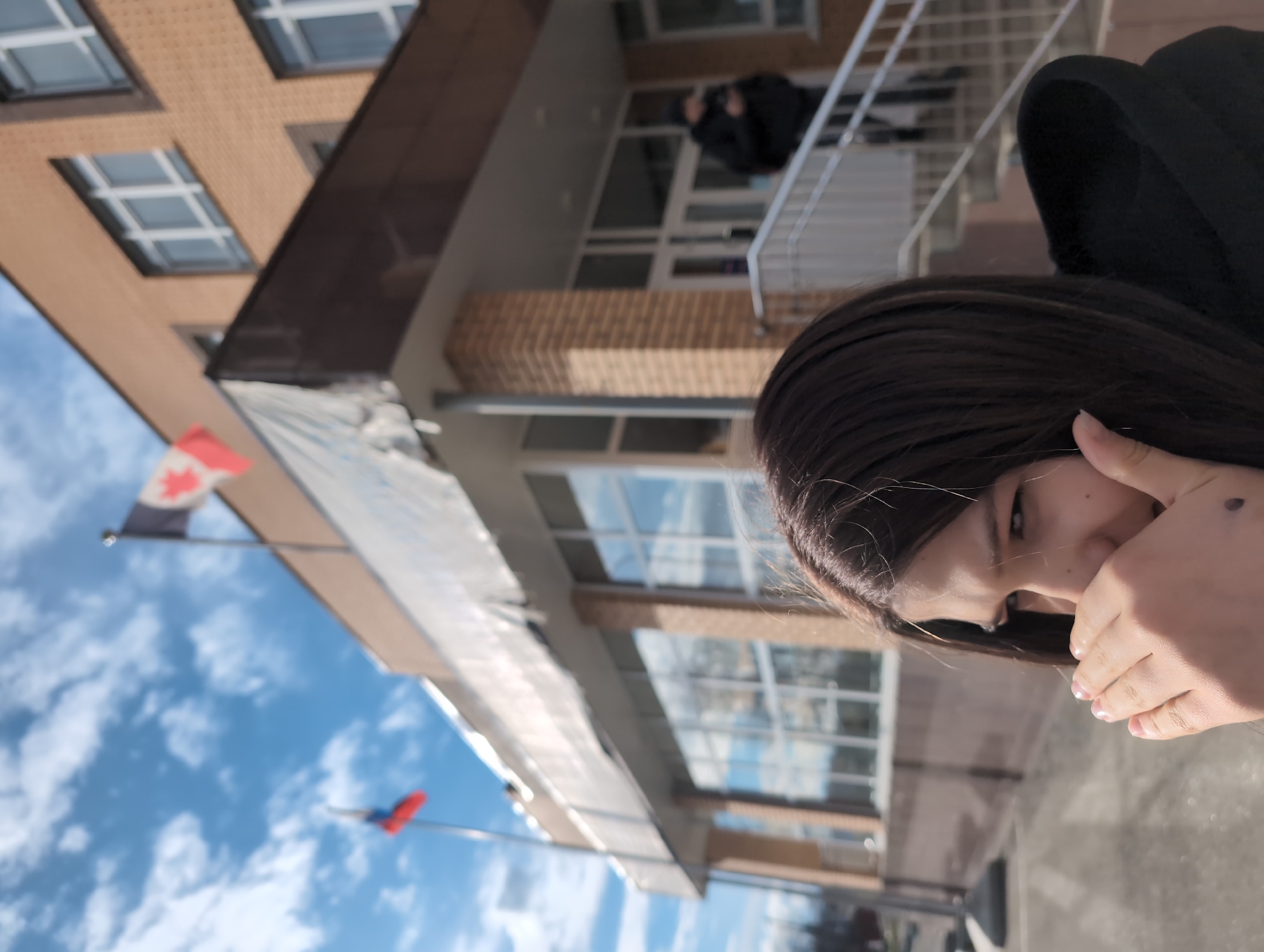 Urban neighborhood scenes documented during afternoon hours