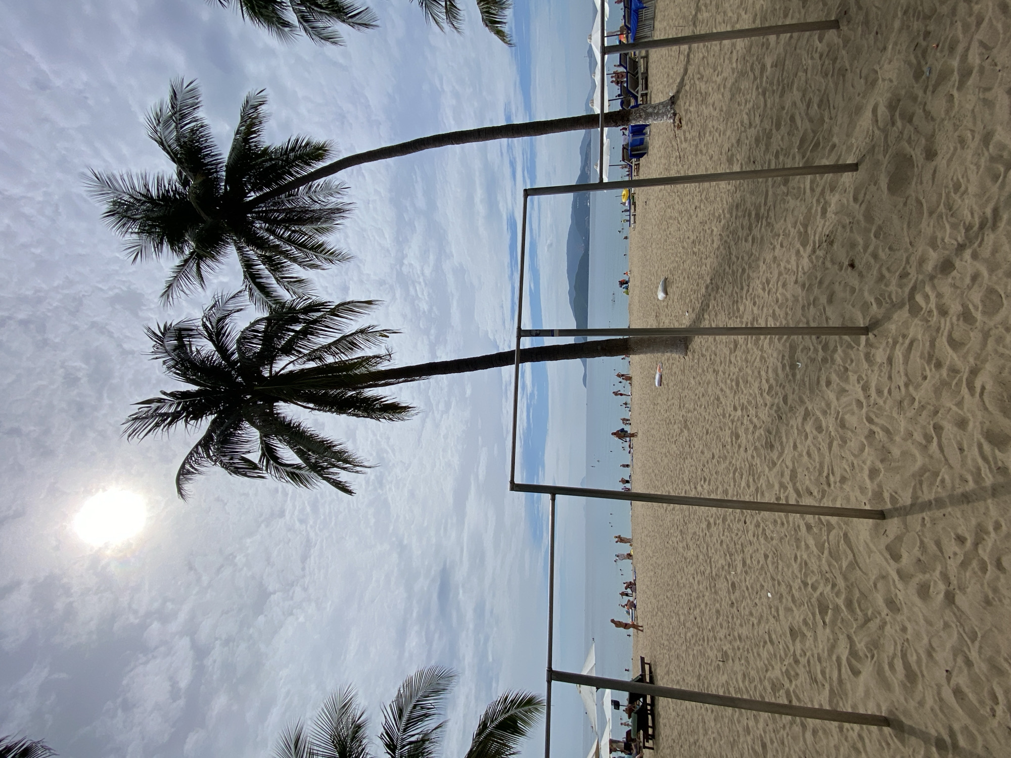 Nha Trang beachfront on a sunny July afternoon
