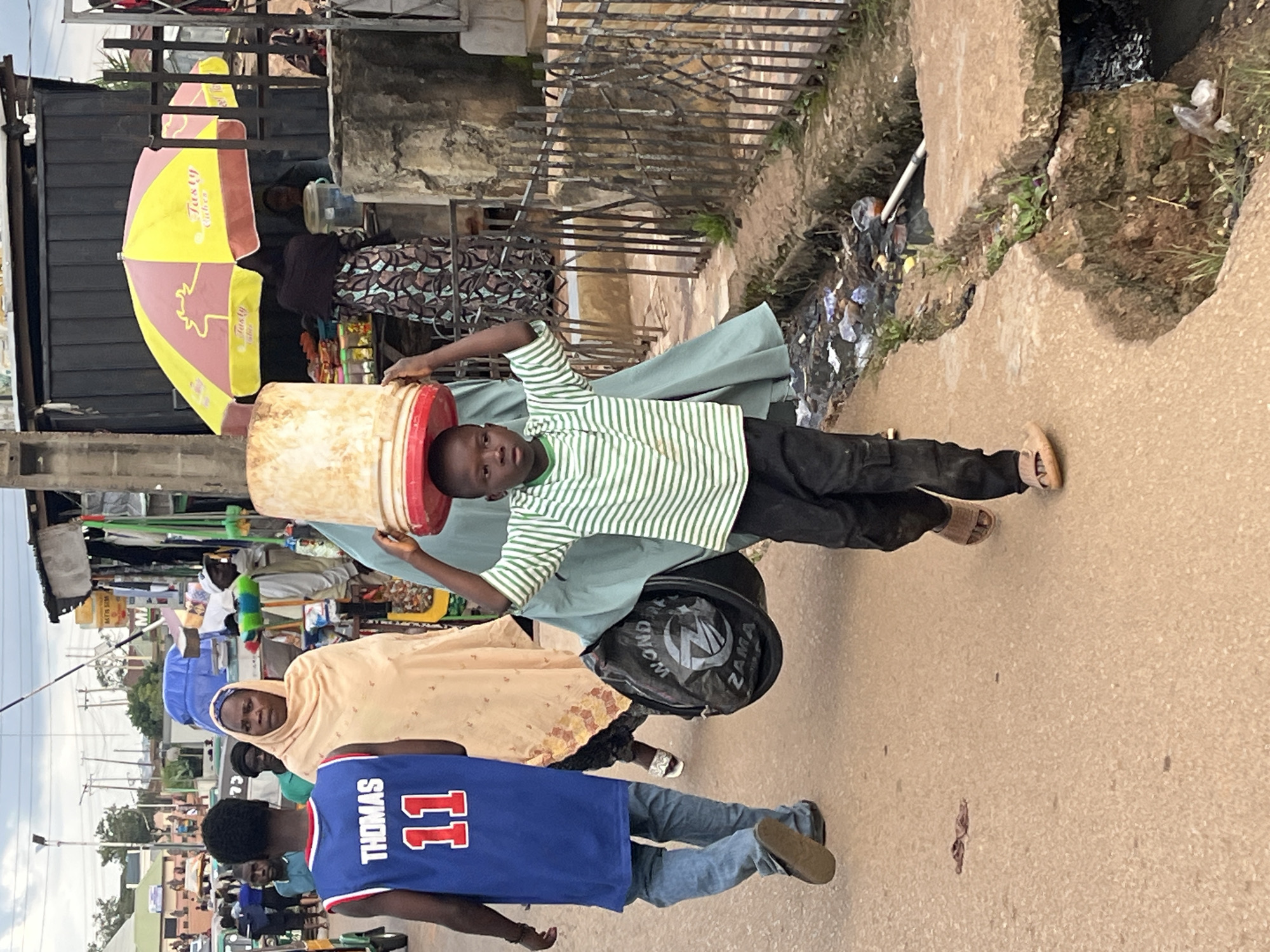 Market streets and everyday movement in Jos and Gura Top, Nigeria