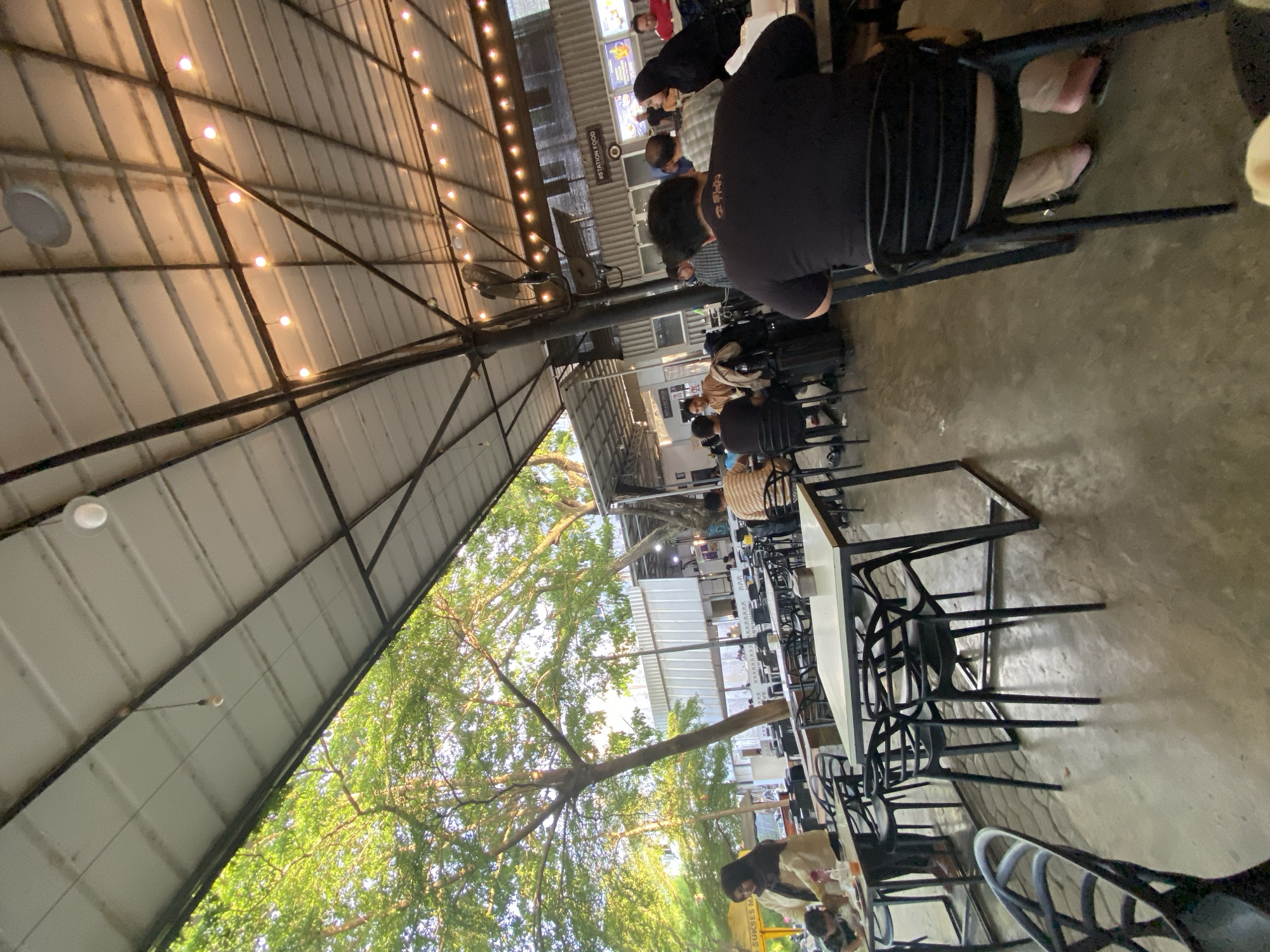 Outdoor dining scene documented across Lhokseumawe, Indonesia establishments