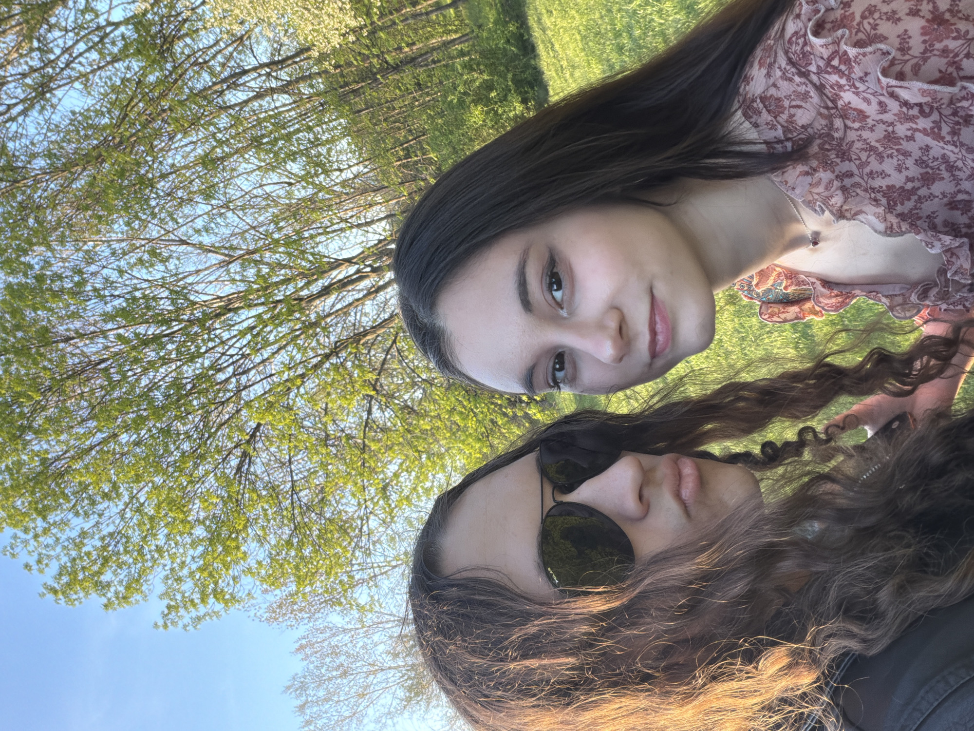 Women photographed in outdoor portraits in Sofia
