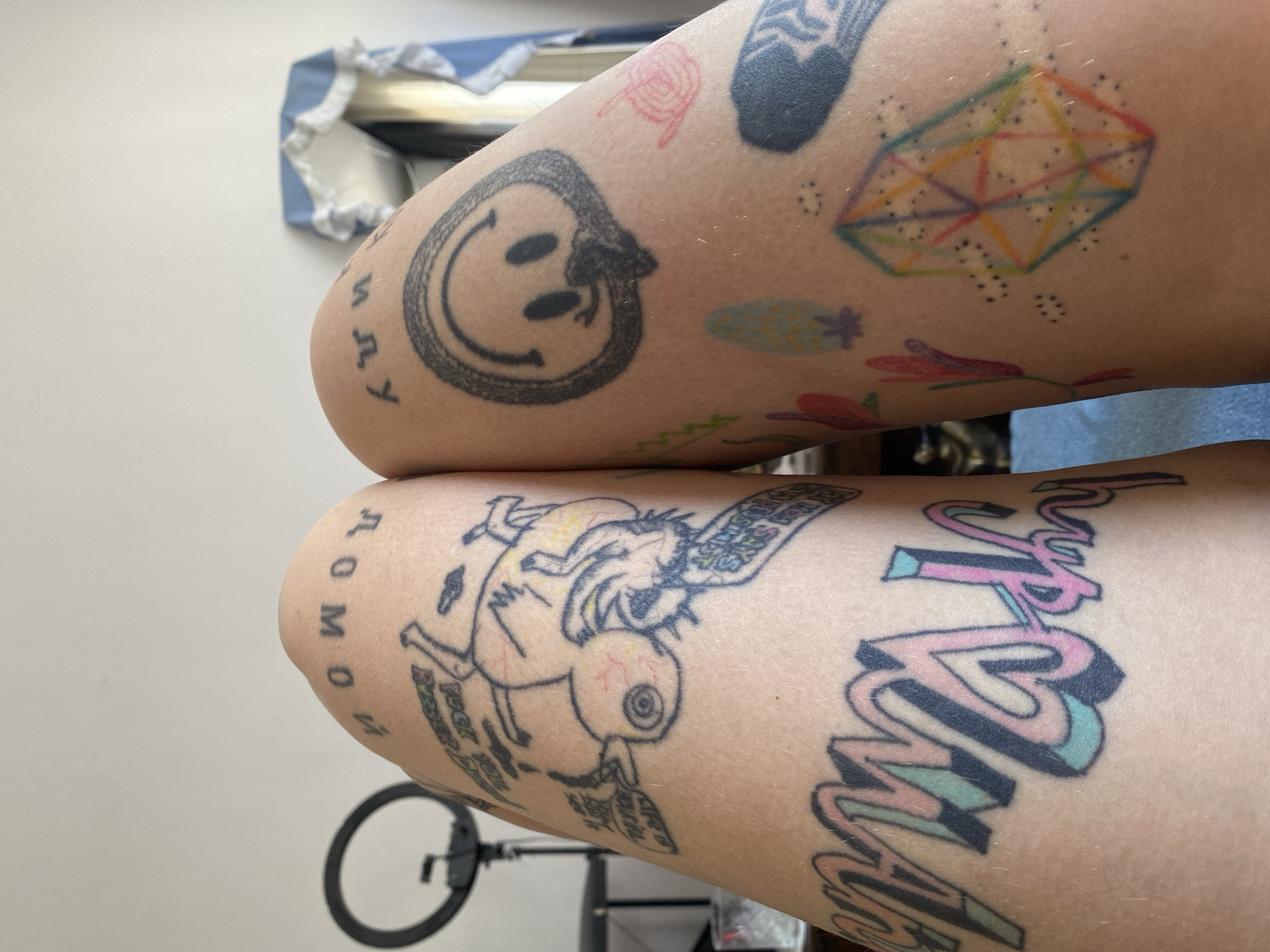 Tattoos, a kitten, and a quiet Tbilisi morning