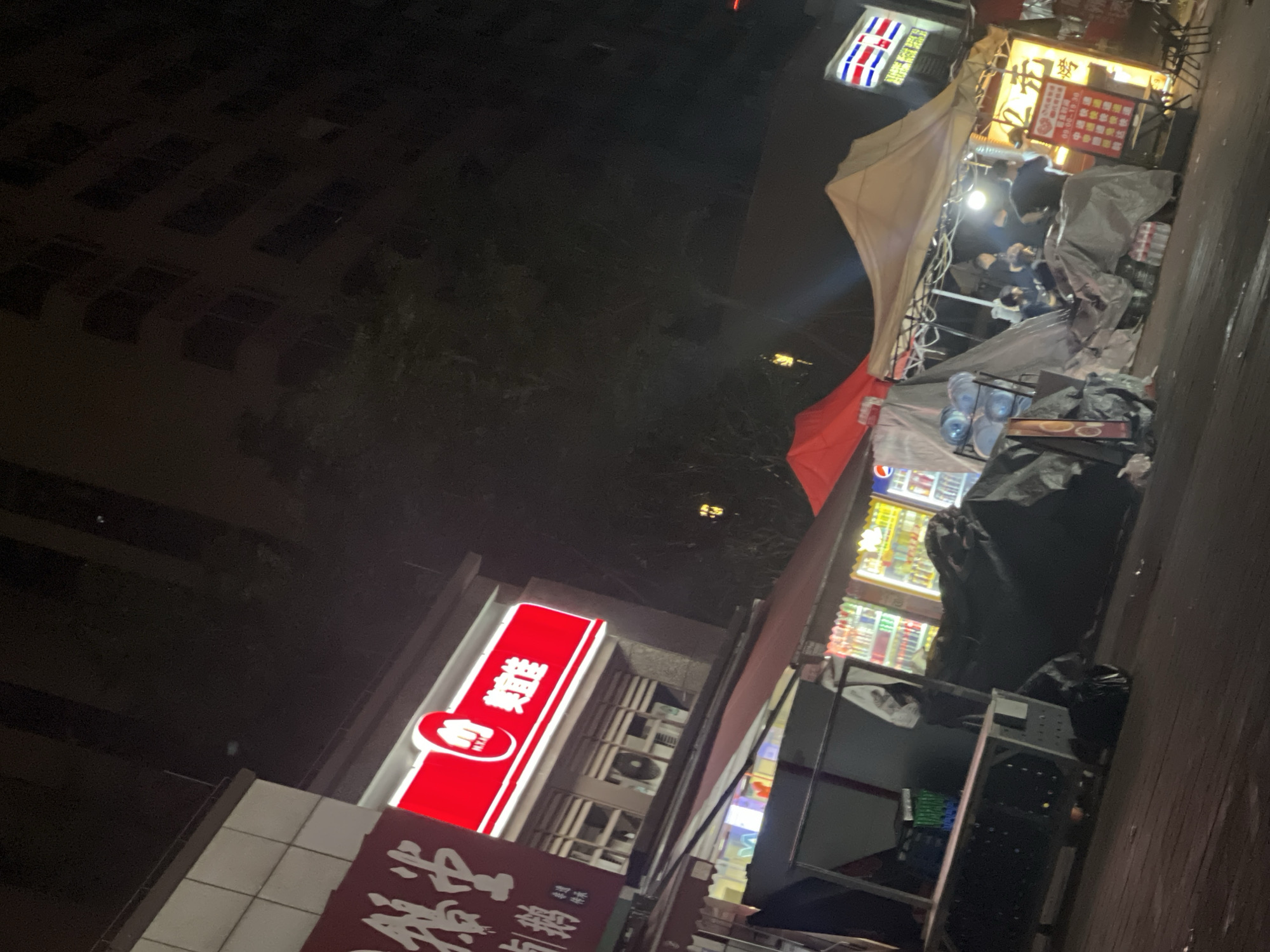 Evening street life documented in Chongqing High-tech Zone