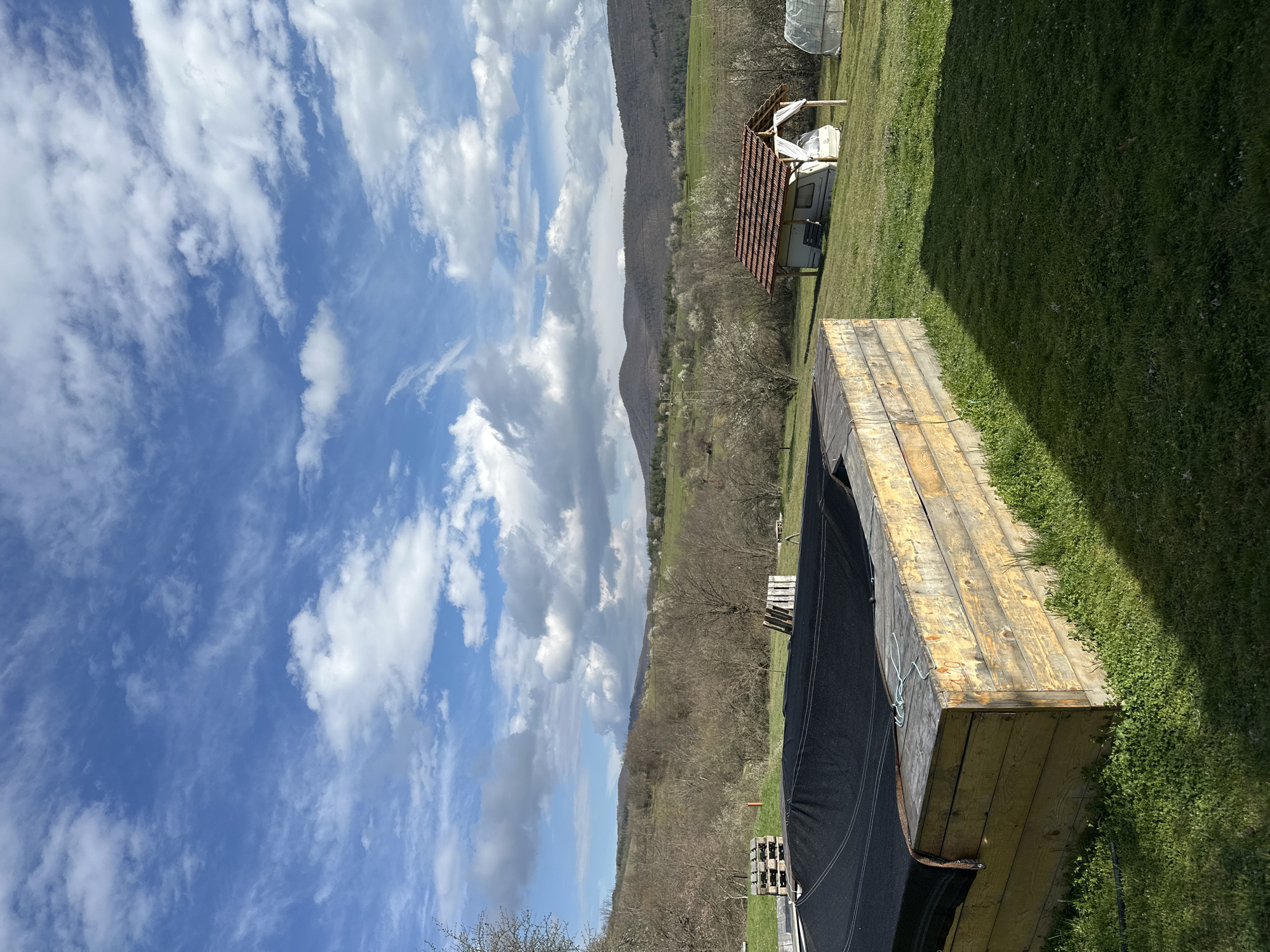 Spring countryside scenes documented in rural Mrachenik, Bulgaria