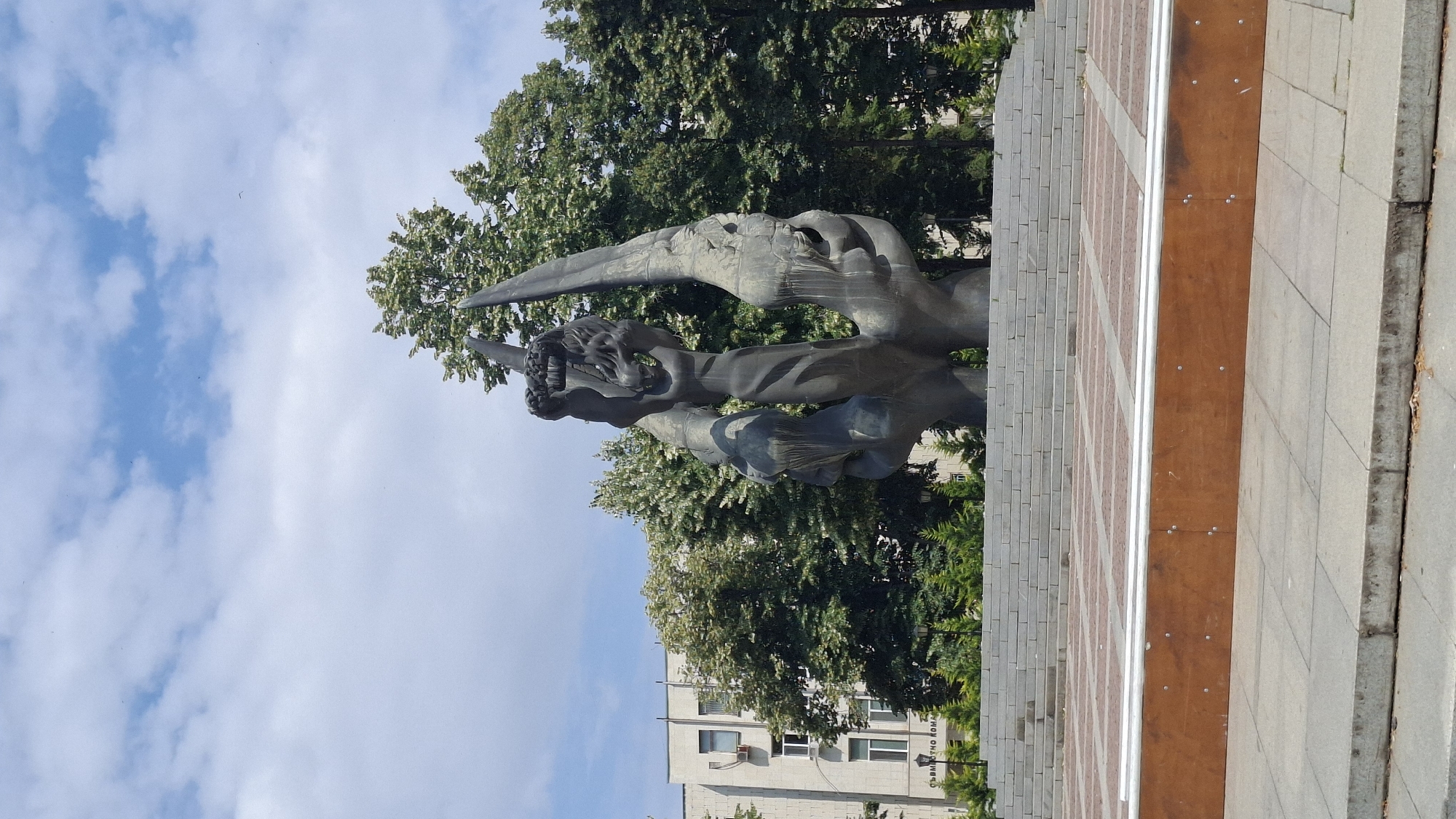 Ordinary morning on the streets of Plovdiv, Bulgaria