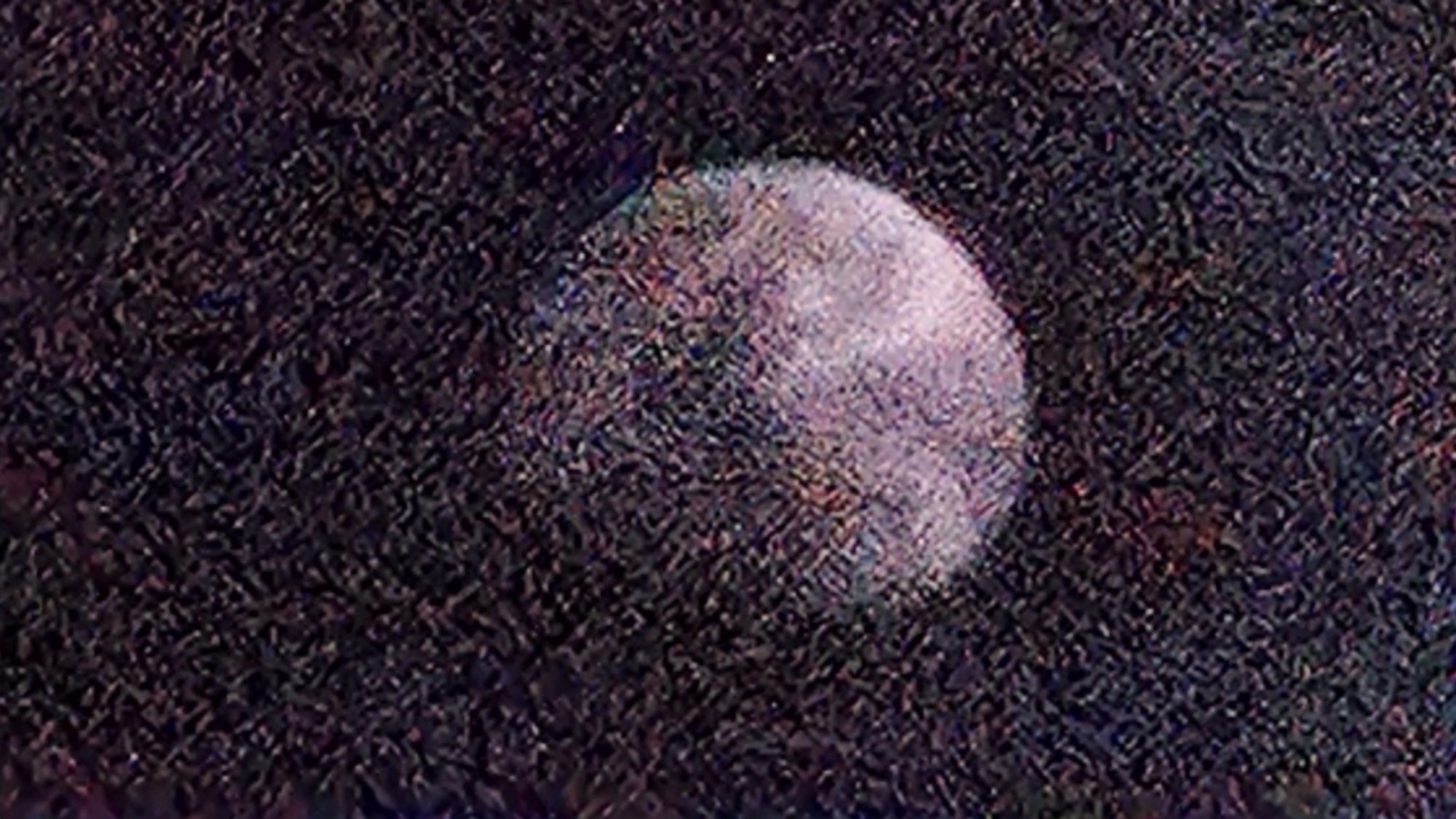 Sofia residents document cloudy moonlit sky Tuesday evening