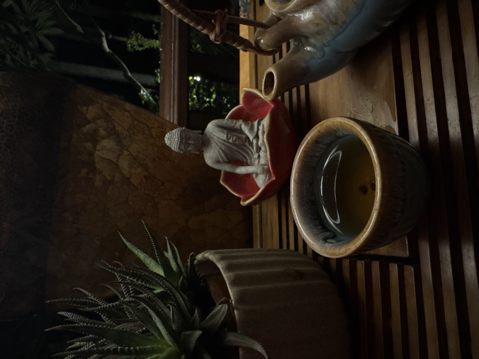 Calm interior details from a Baan Mae Nam room