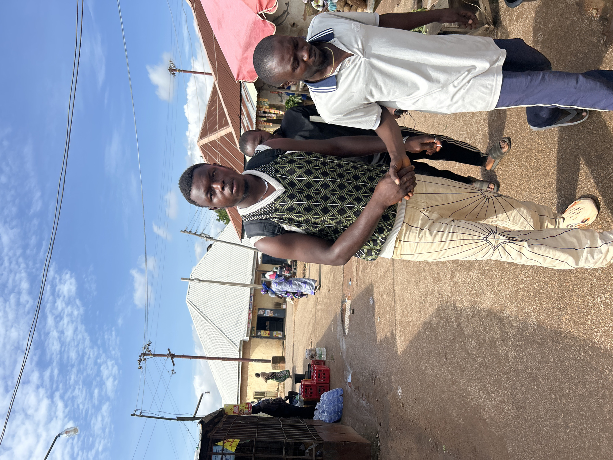 Everyday street life across Jos, Nigeria on a quiet morning