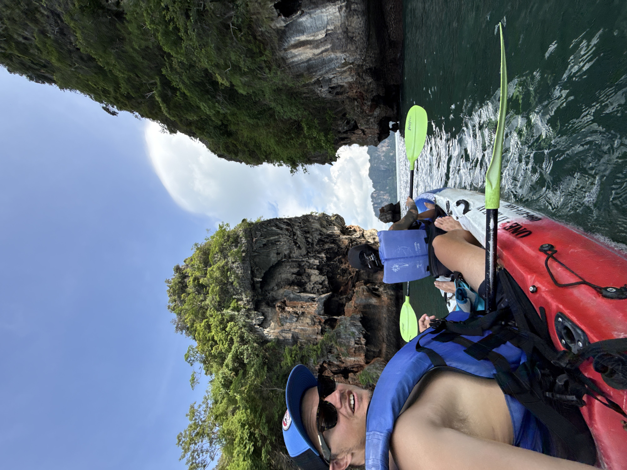 Kayaking the limestone karsts of Ban Ao Nang