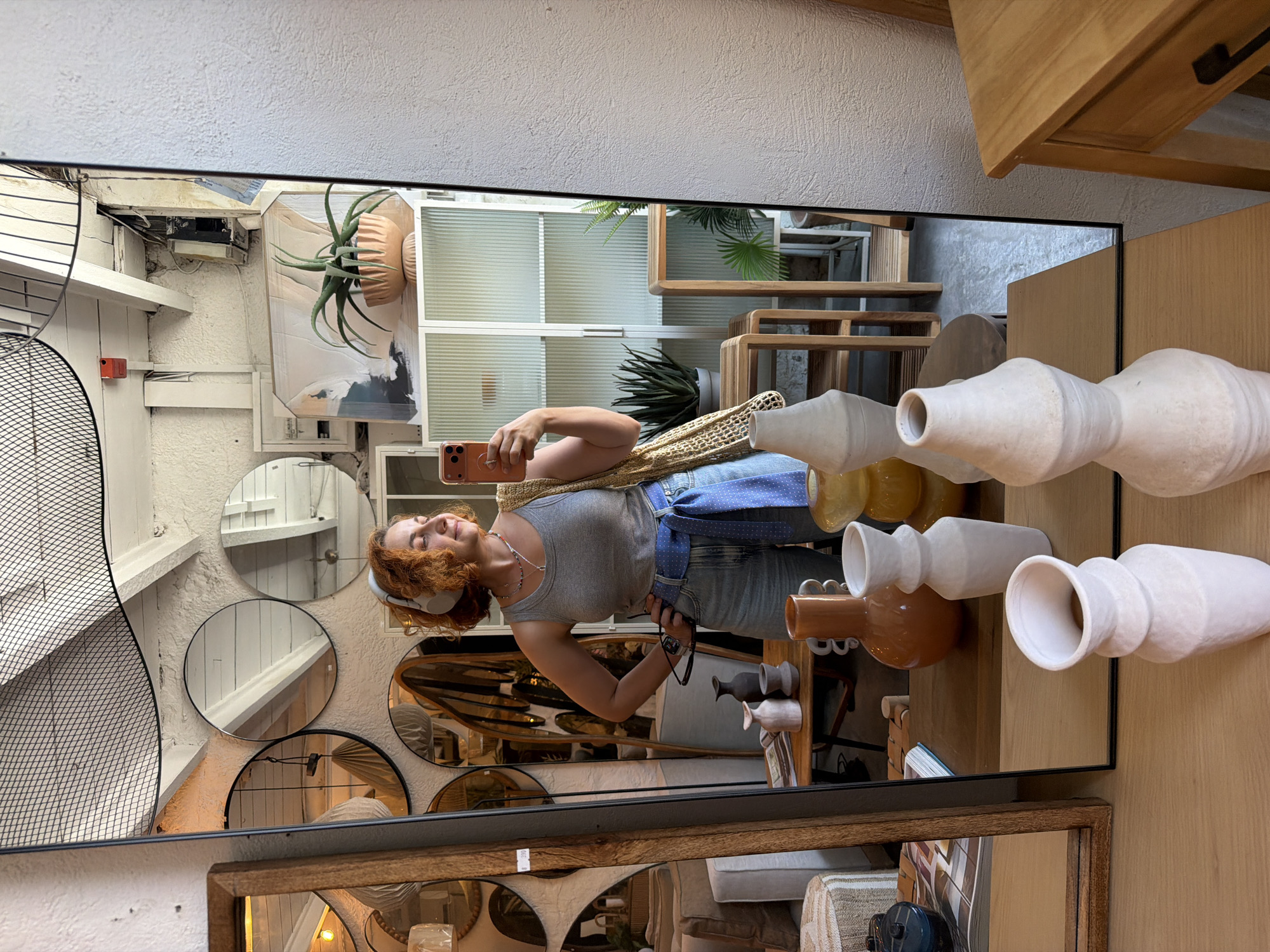 Morning visit to vintage market in Tel Aviv documented