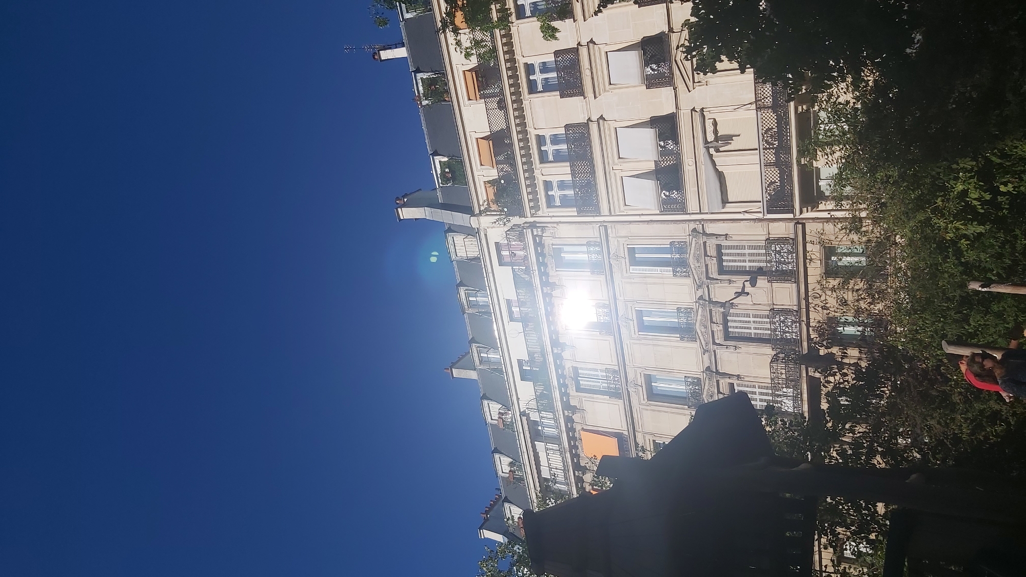 Afternoon stroll through classic Paris streets and courtyards