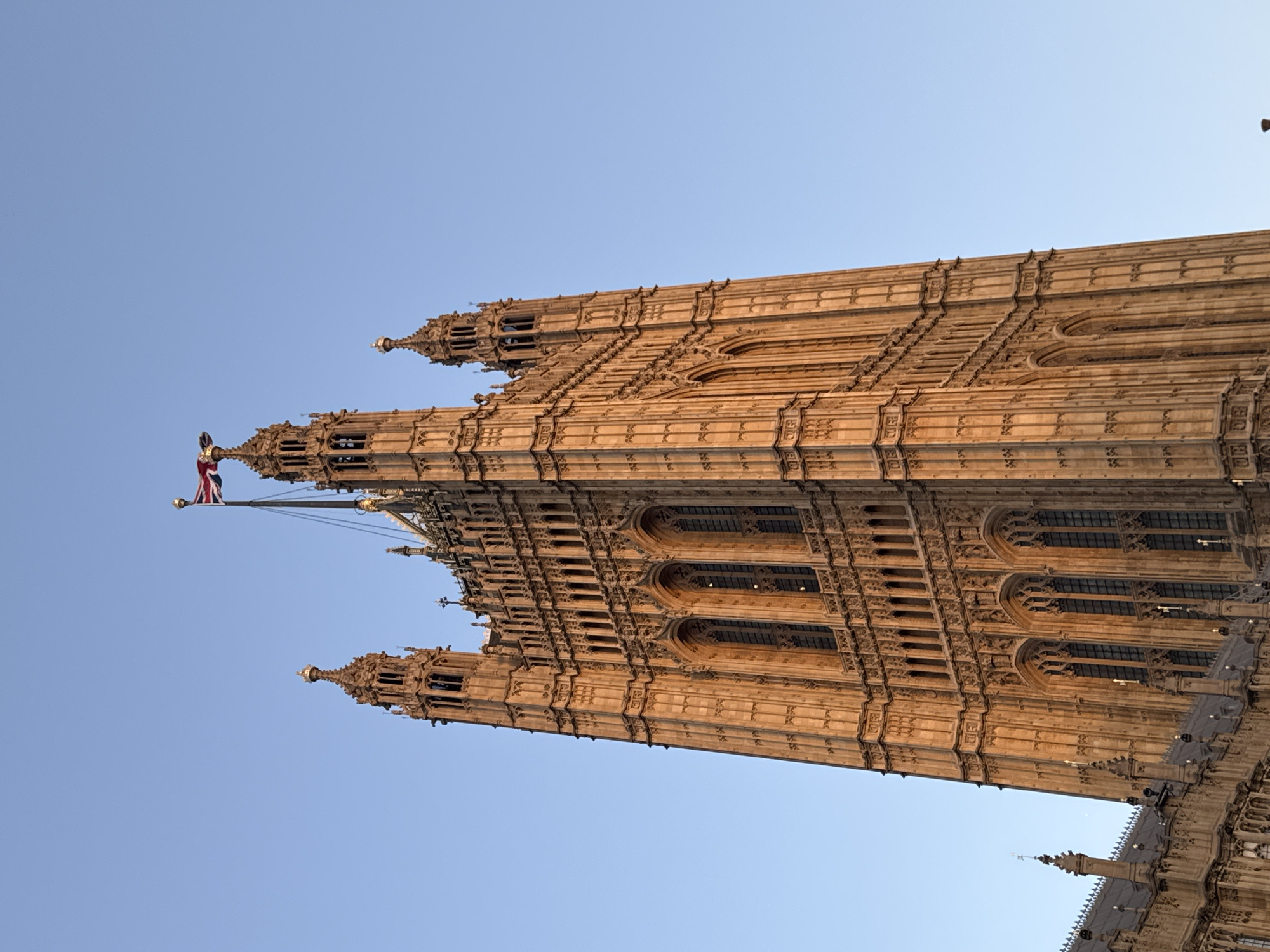 Westminster and Millbank architecture on a summer evening