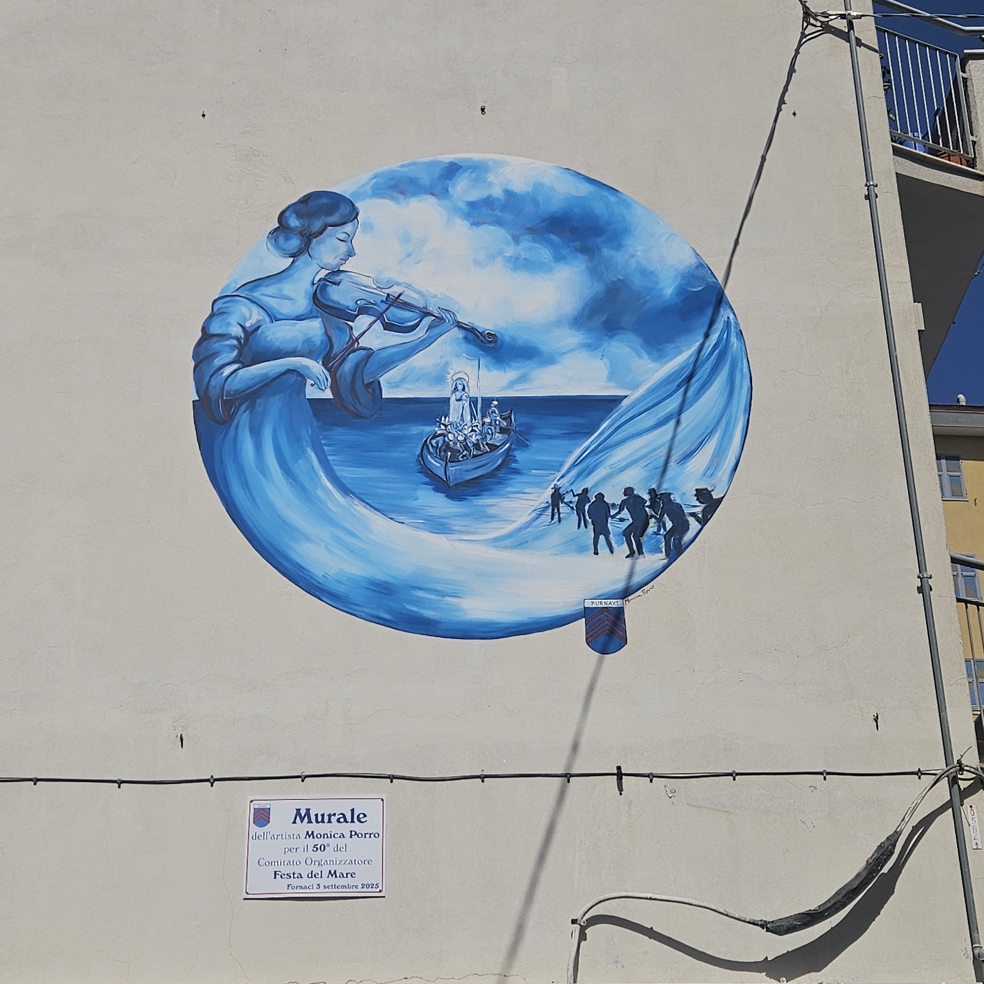 Street art documentation tour captures Savona's outdoor ceramic displays
