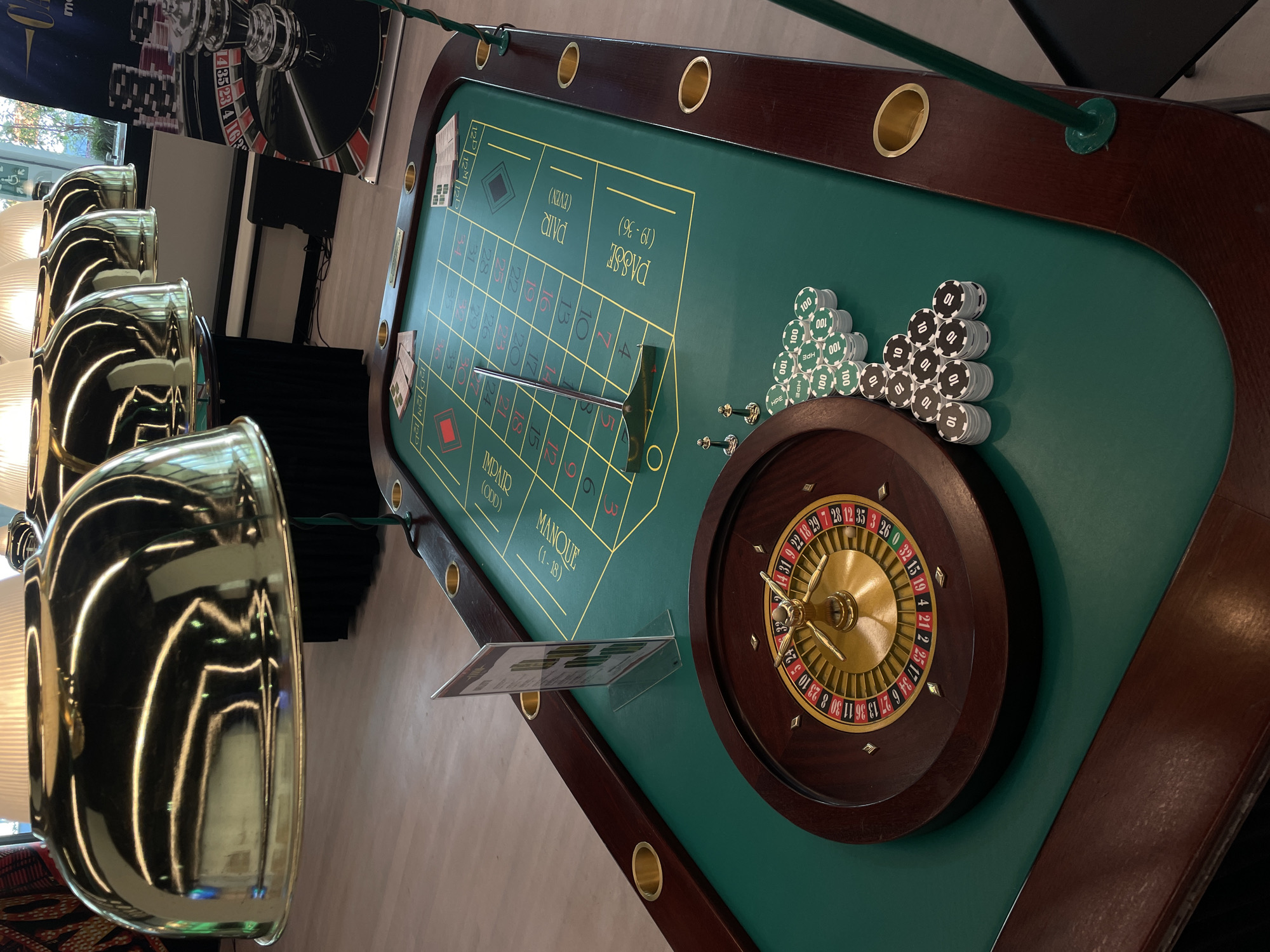 Casino gaming and urban buildings documented by anonymous witness