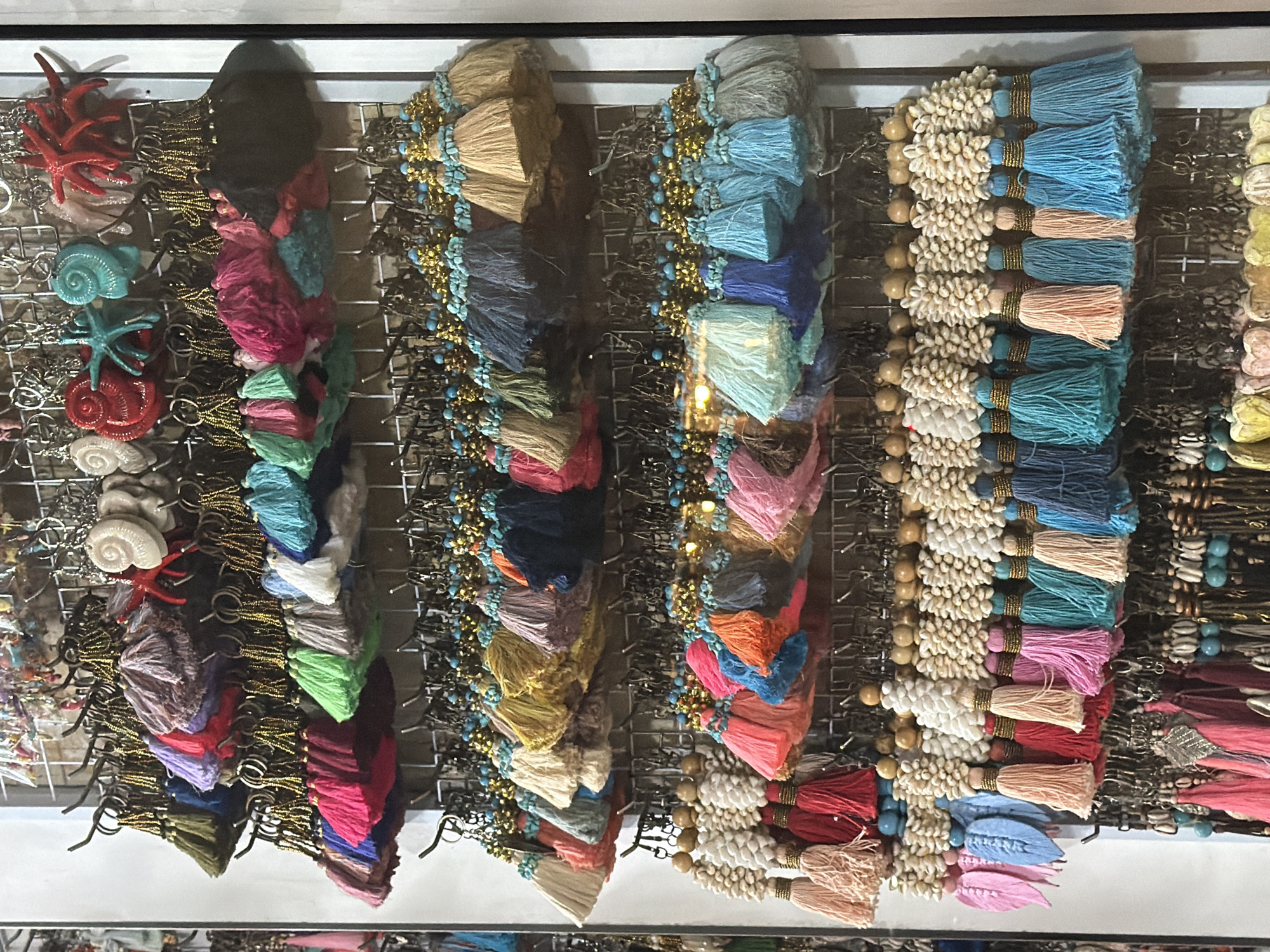Browsing Kuta's souvenir stalls and streets after dark