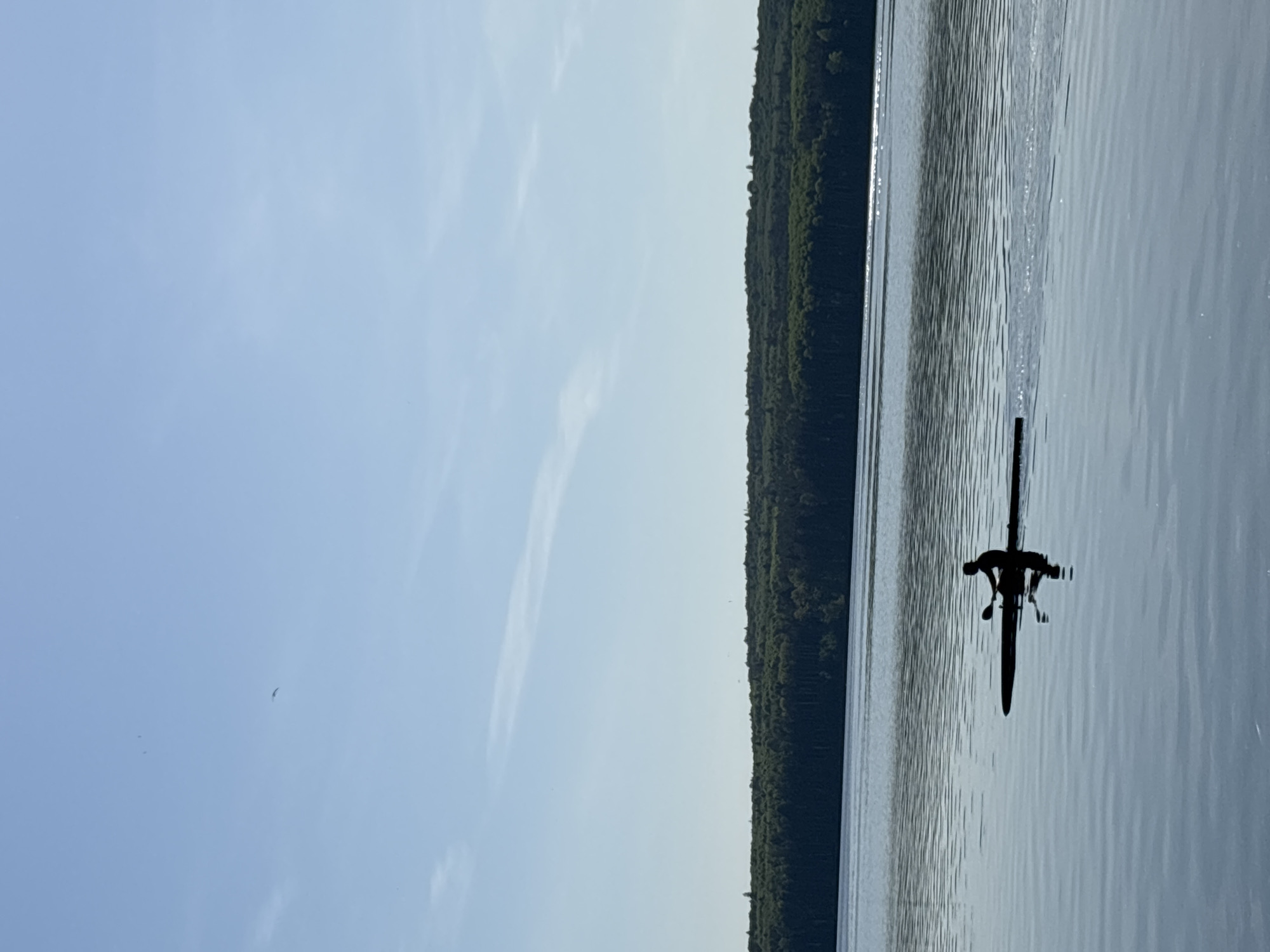 Early morning recreation observed at Chaikovsky waterfront area