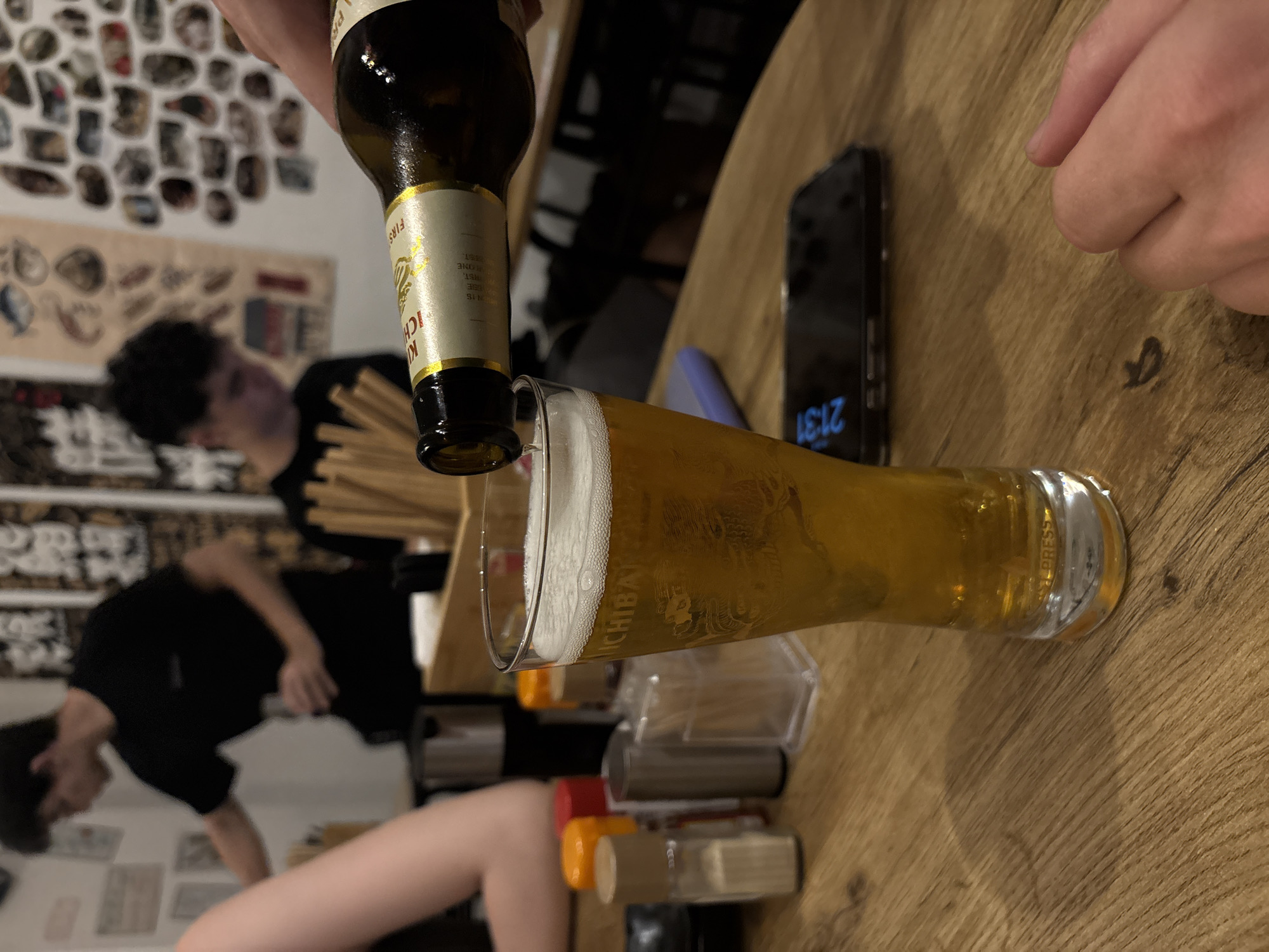 Drinks and izakaya vibes at a Budapest bar