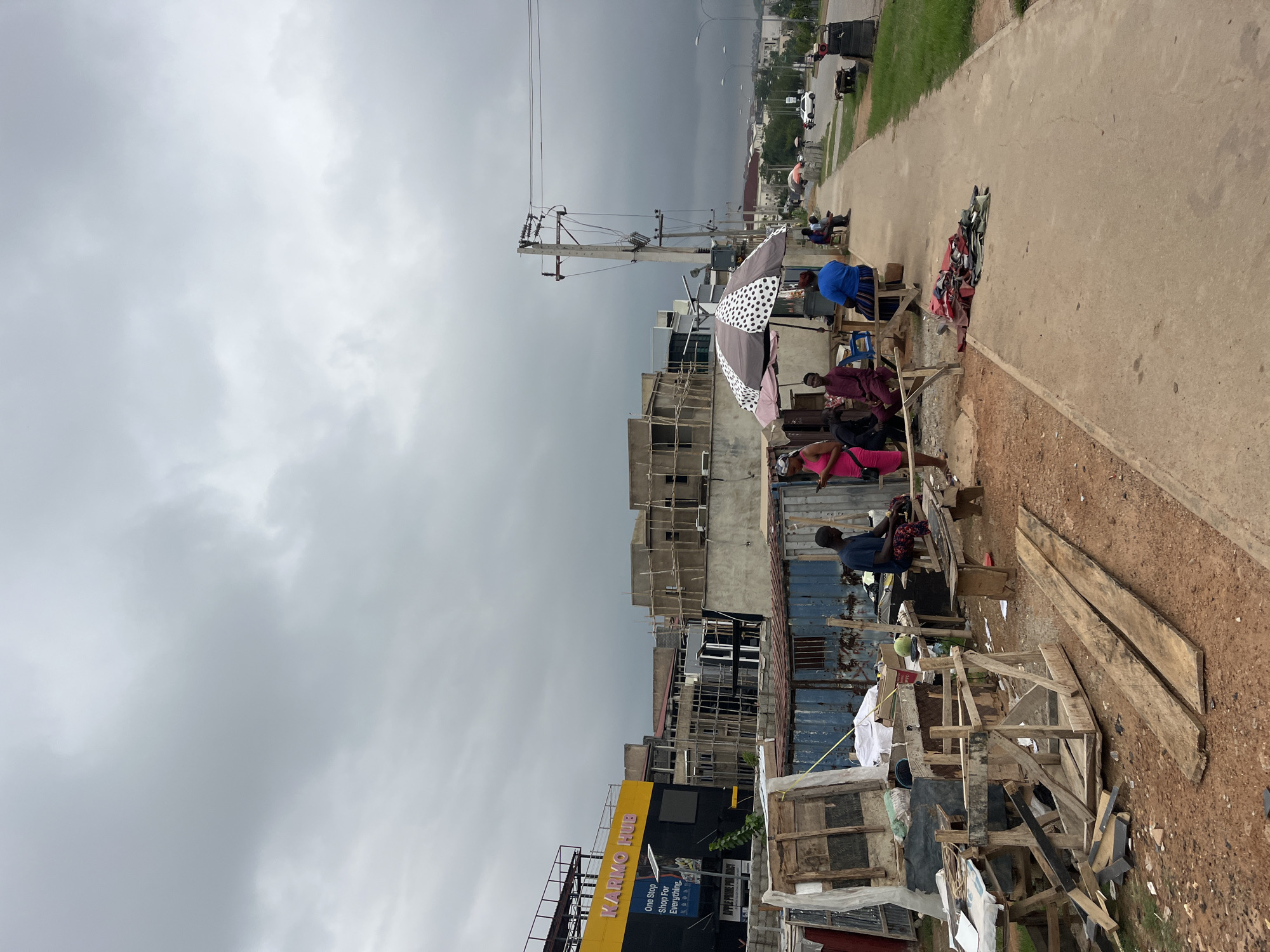 Morning street life documented in Karum, Nigeria