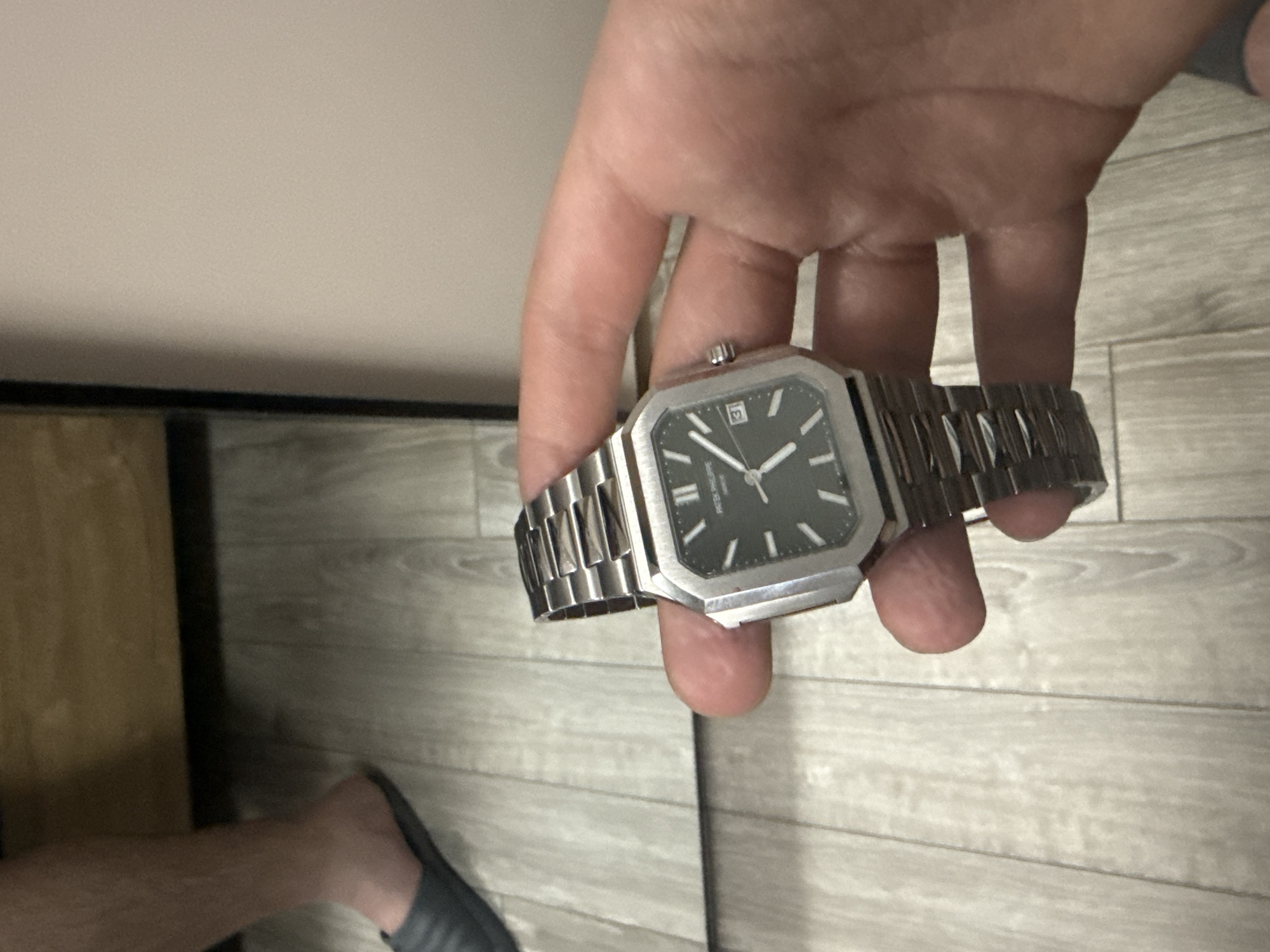 Luxury watches examined up close in Ruse, Bulgaria