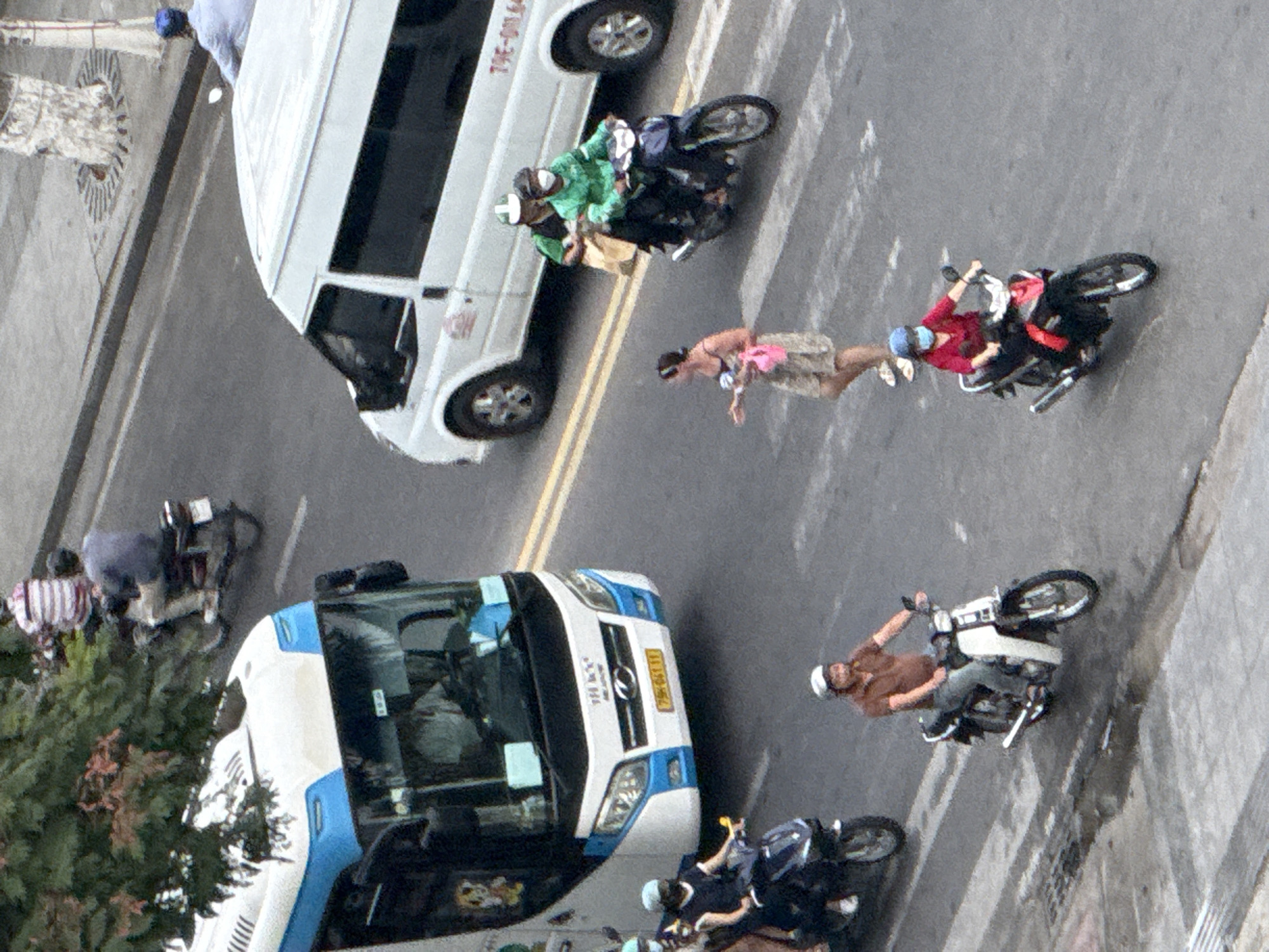 Nha Trang bay, beach, and streets on a busy July morning