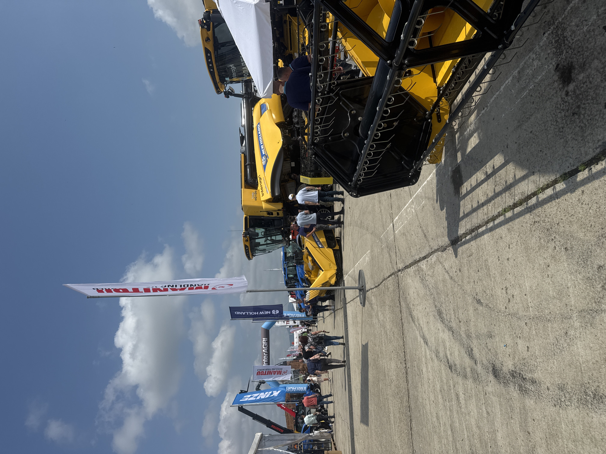 Agricultural machinery exhibition displays farm equipment in Stara Zagora