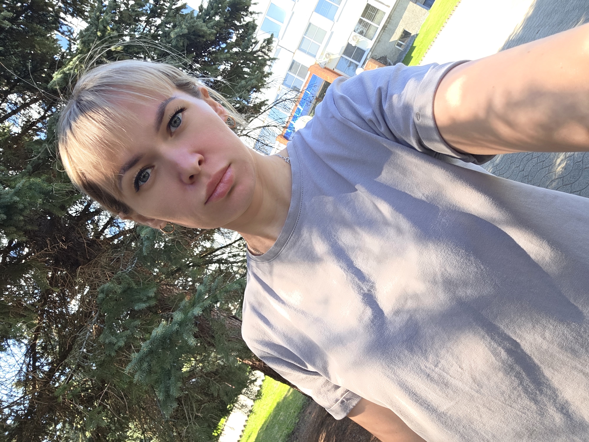Morning life documented across Chaikovsky, Russia in early May