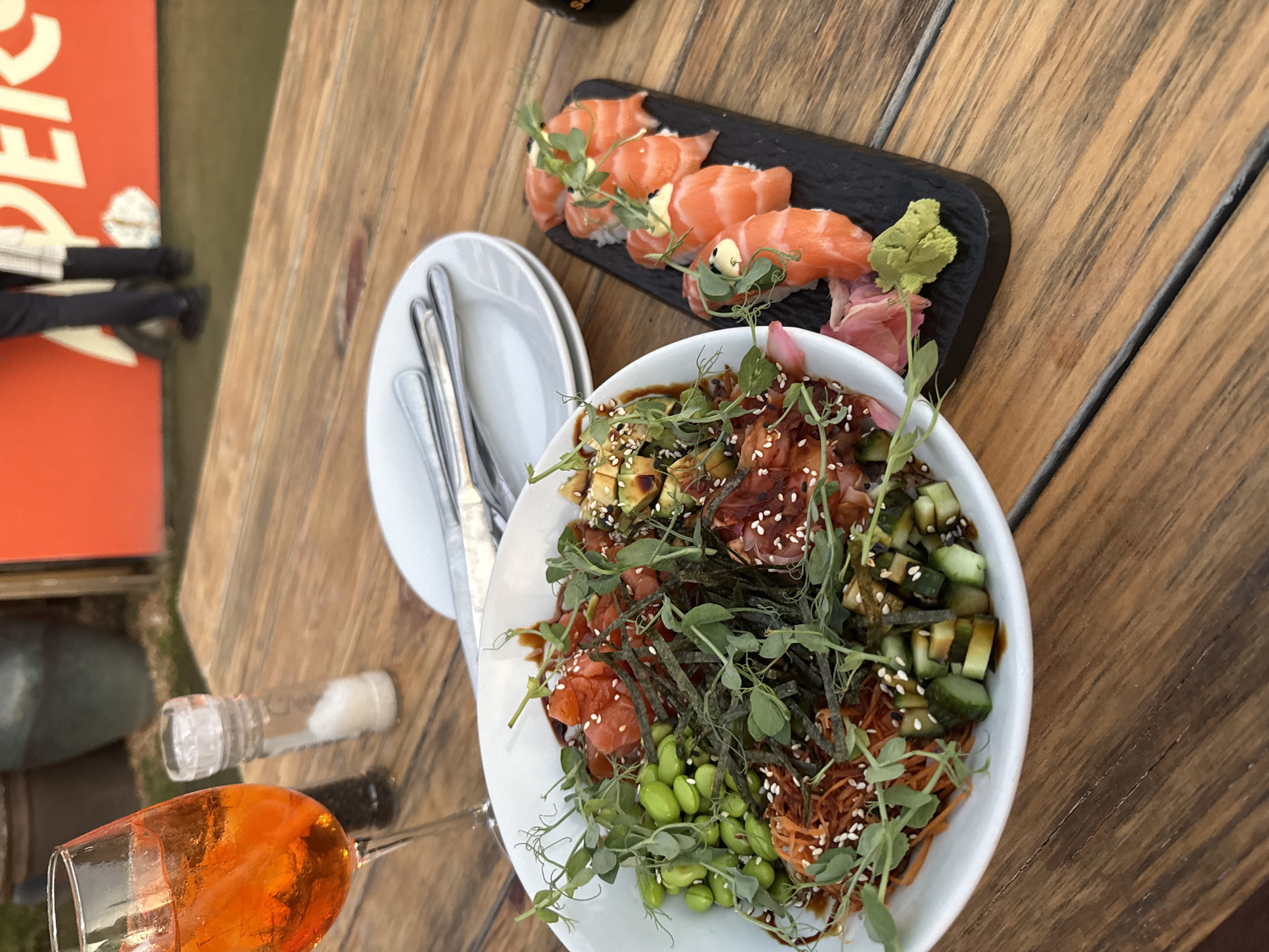 Outdoor dining gathering captured in Cape Town