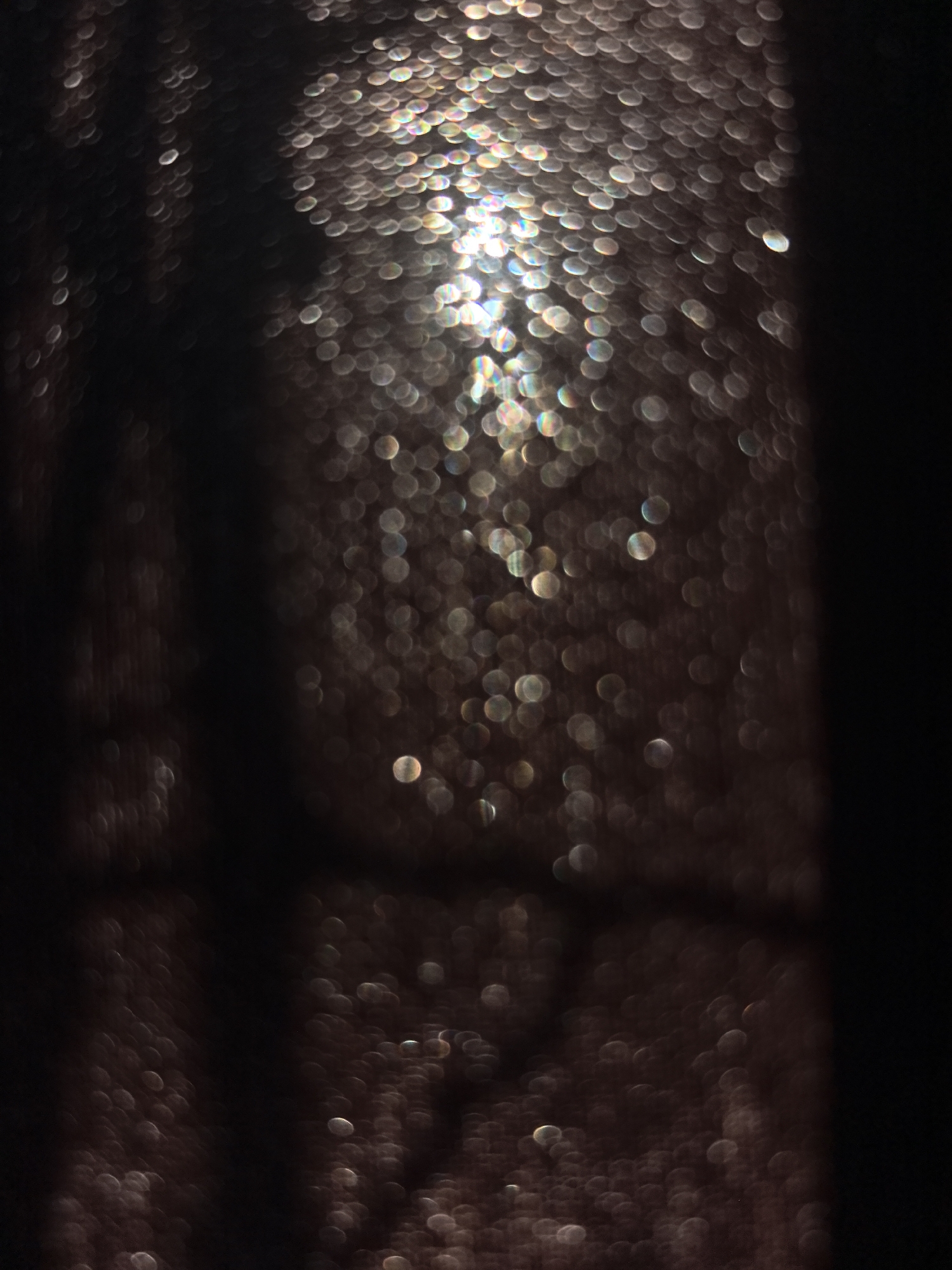 Morning light through curtains captured in Noviy, Russia