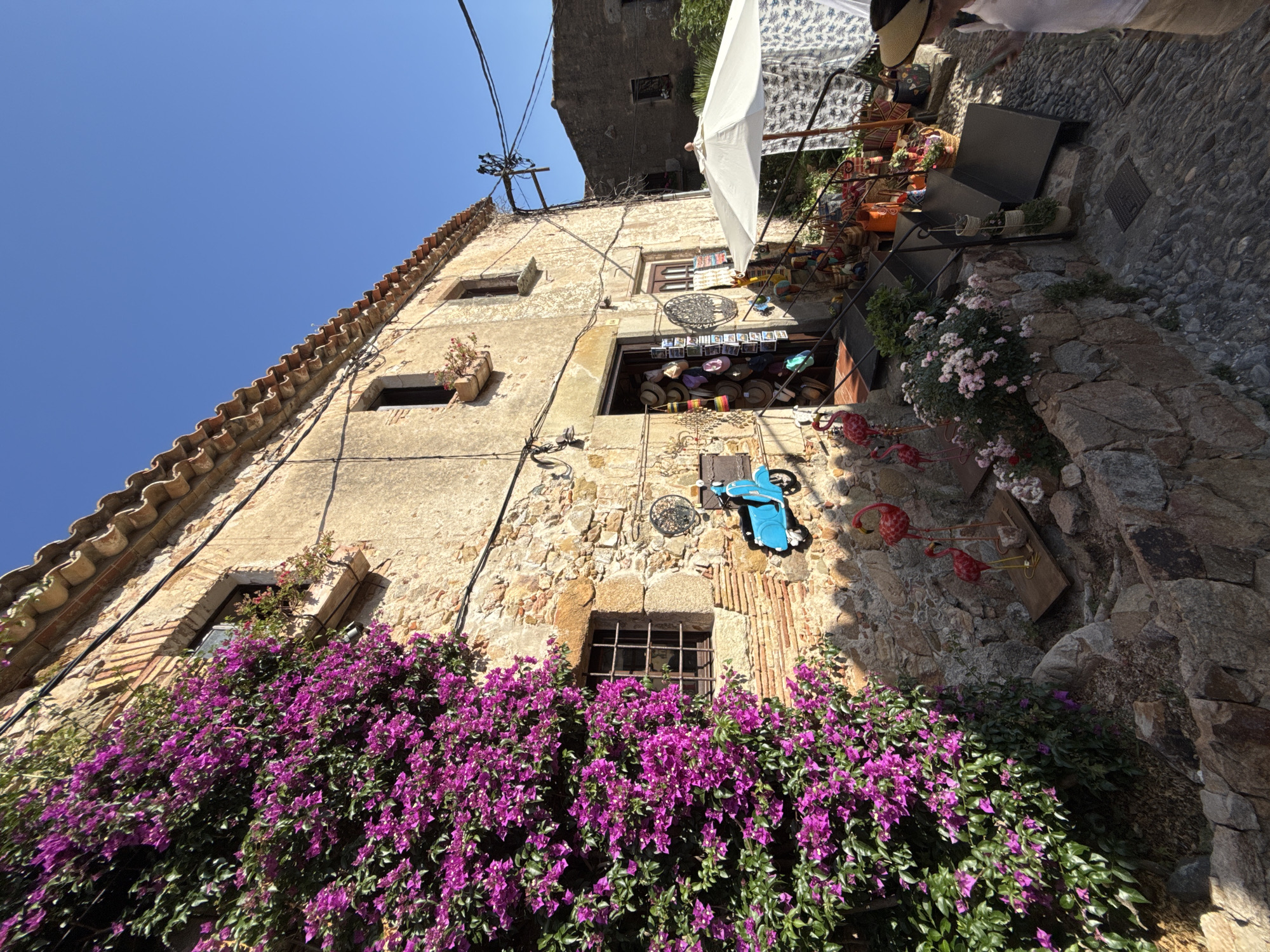 Exploring Tossa de Mar's medieval streets and sun-soaked beach