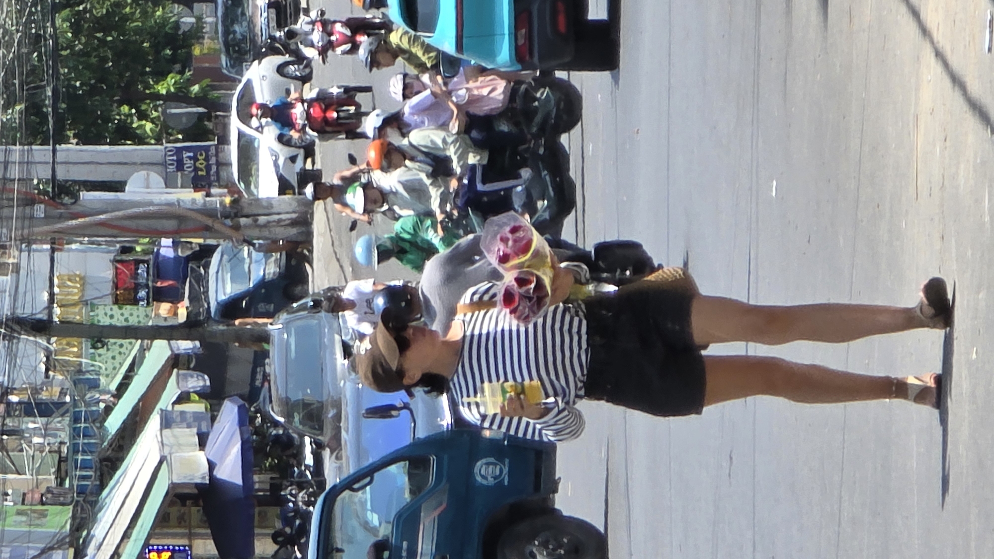 Early morning street life documented in Nha Trang, Vietnam
