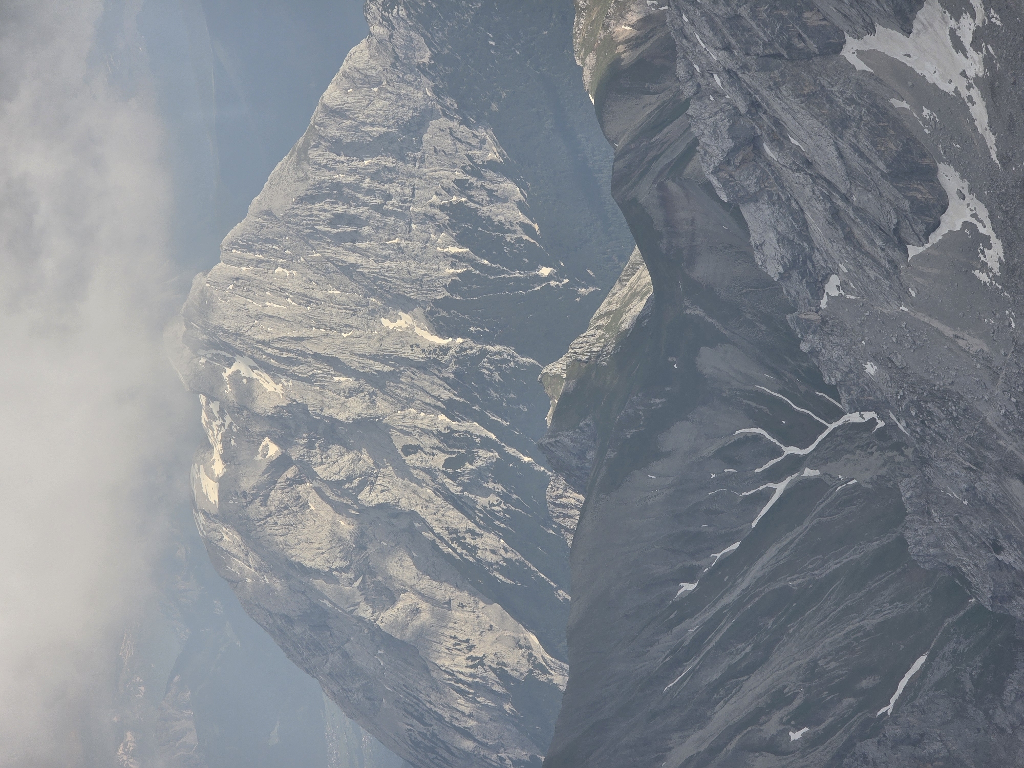 High-altitude views from the Zugspitze in early summer