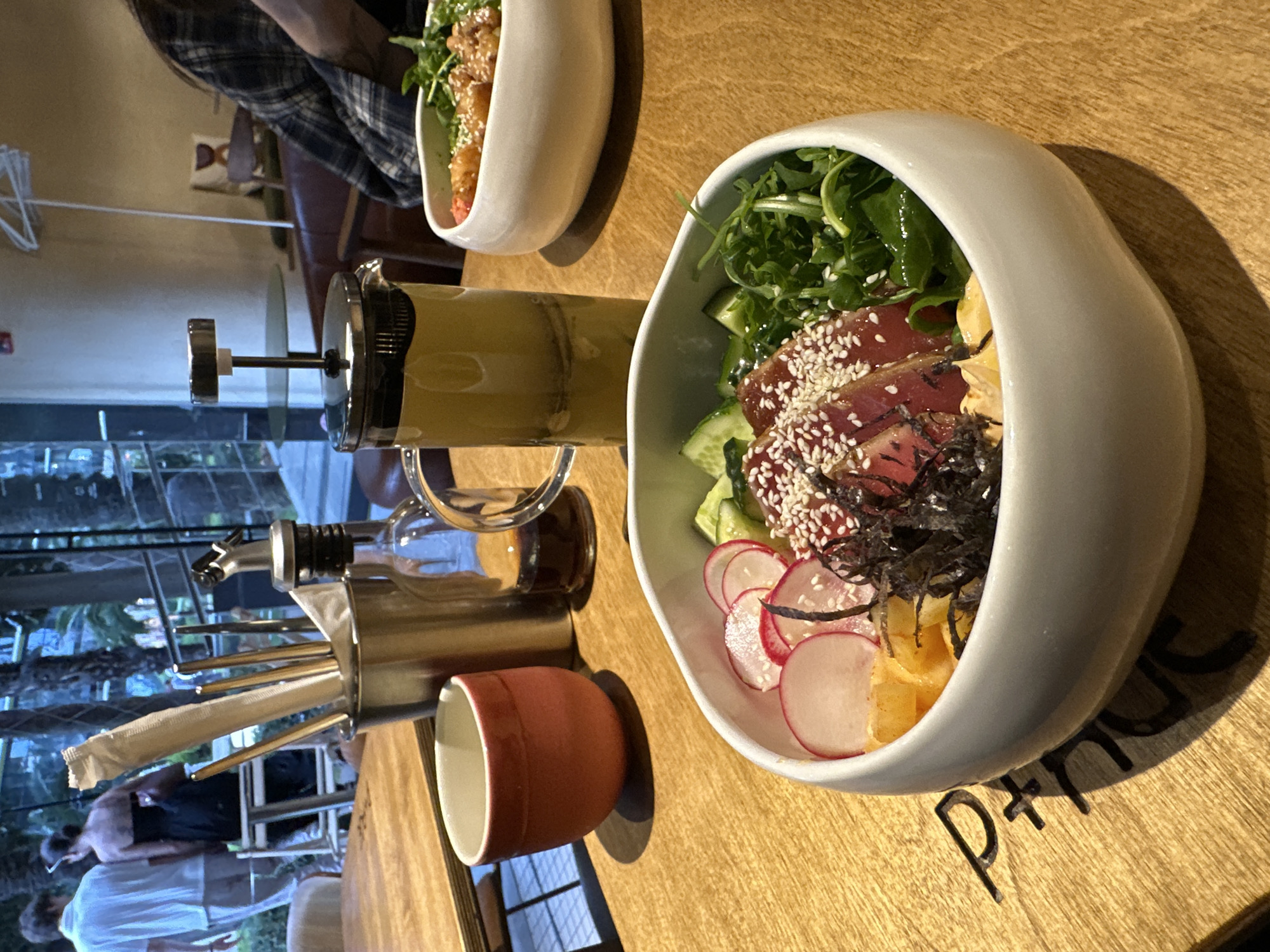 Diner documents meal at Two Seasons restaurant in Sochi