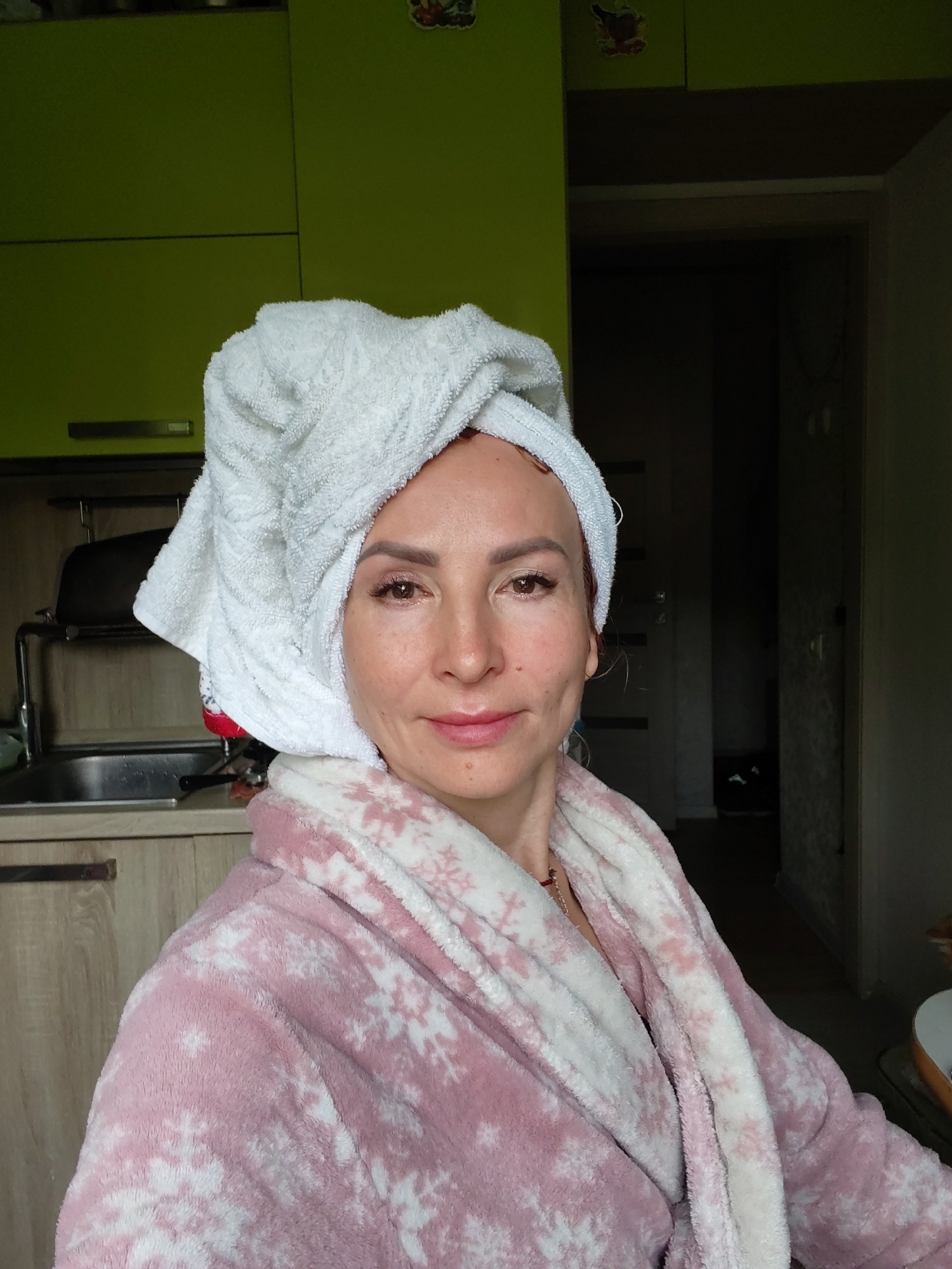 Getting ready and heading to the office in Chaikovsky