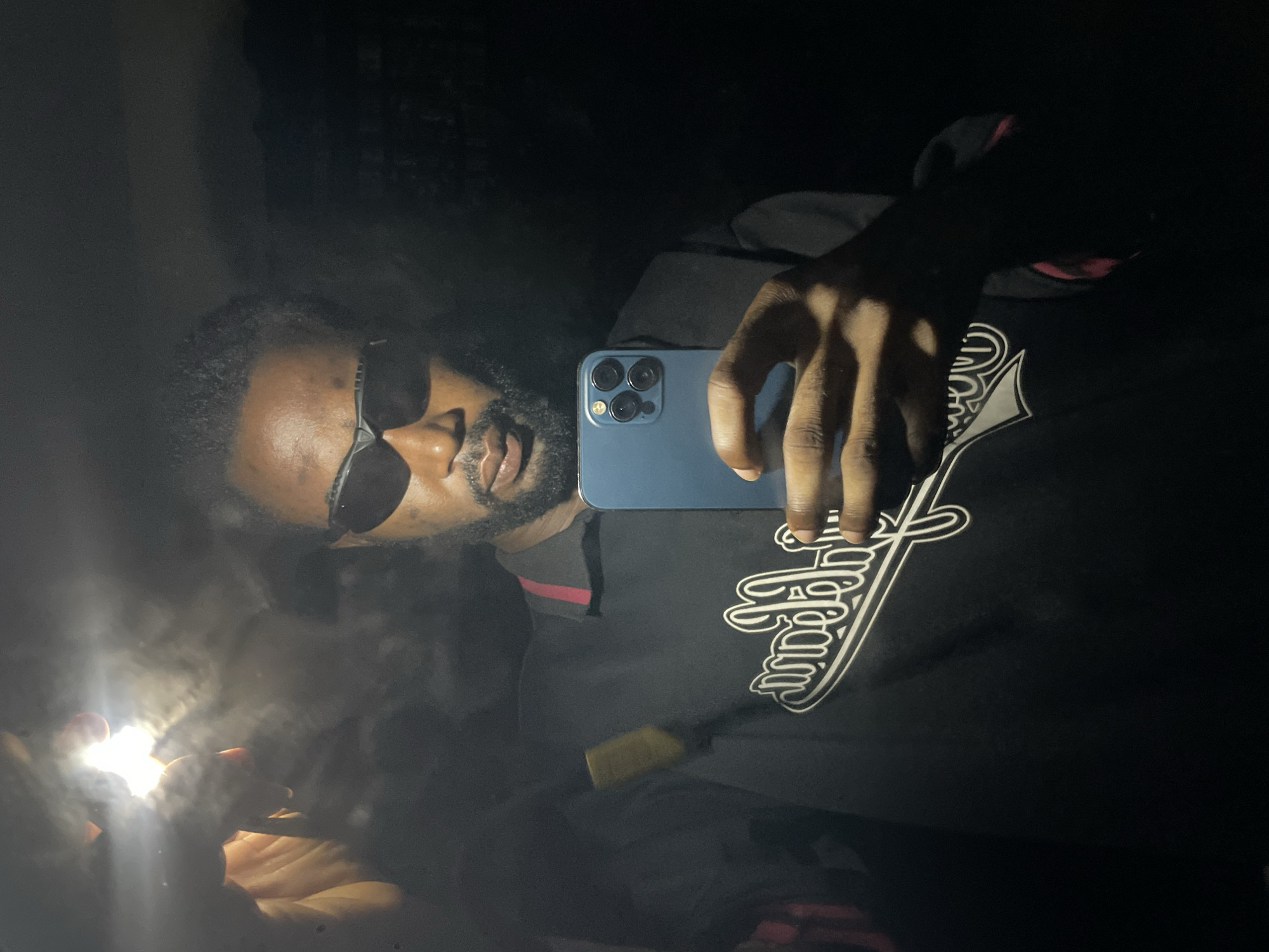 Man takes 30 mirror selfies across Lokoja, Nigeria