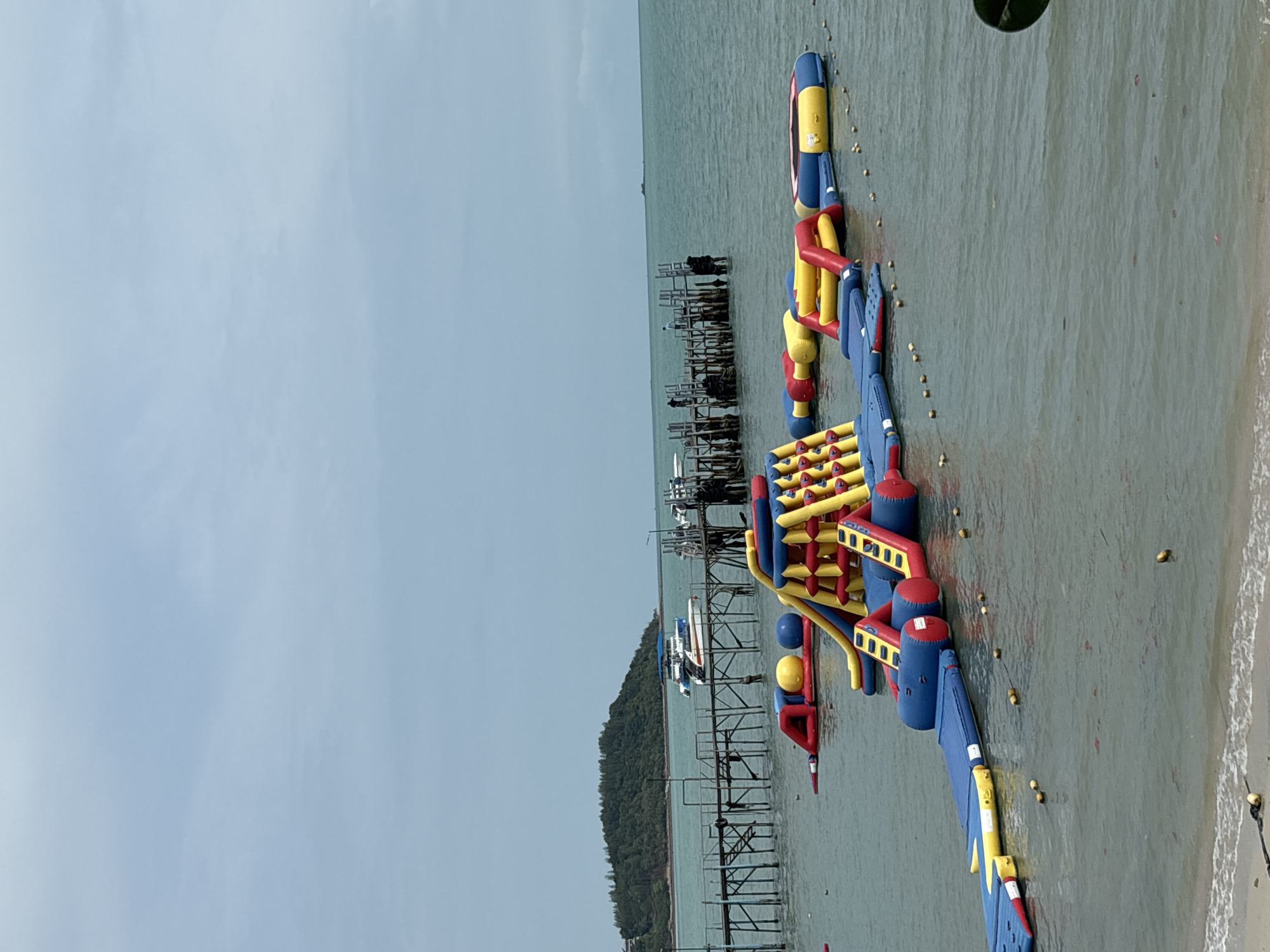 Early morning coastal scenes documented in Baan Bang Rak Thailand