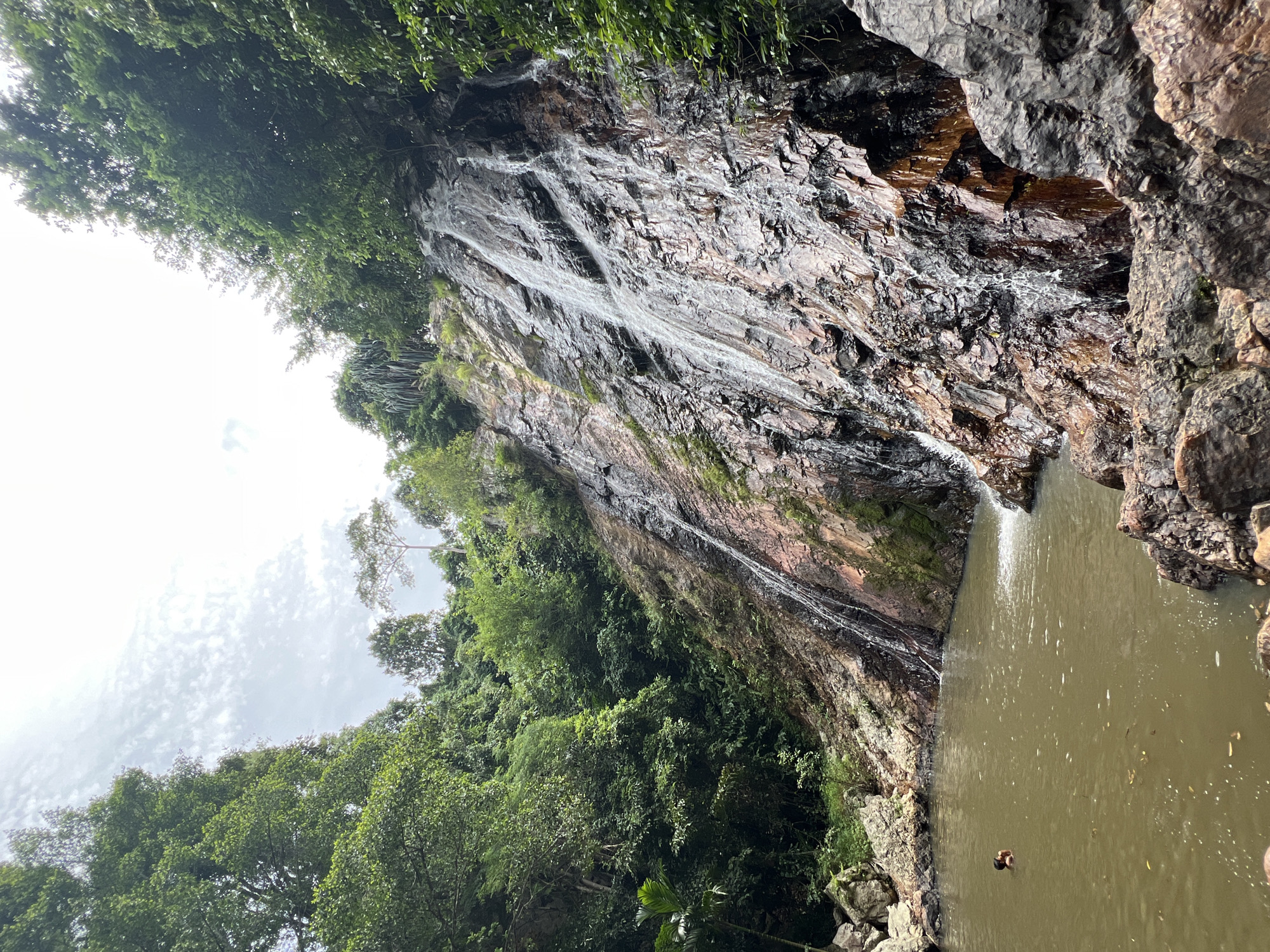 Waterfall swimming and street food stops on Ko Samui