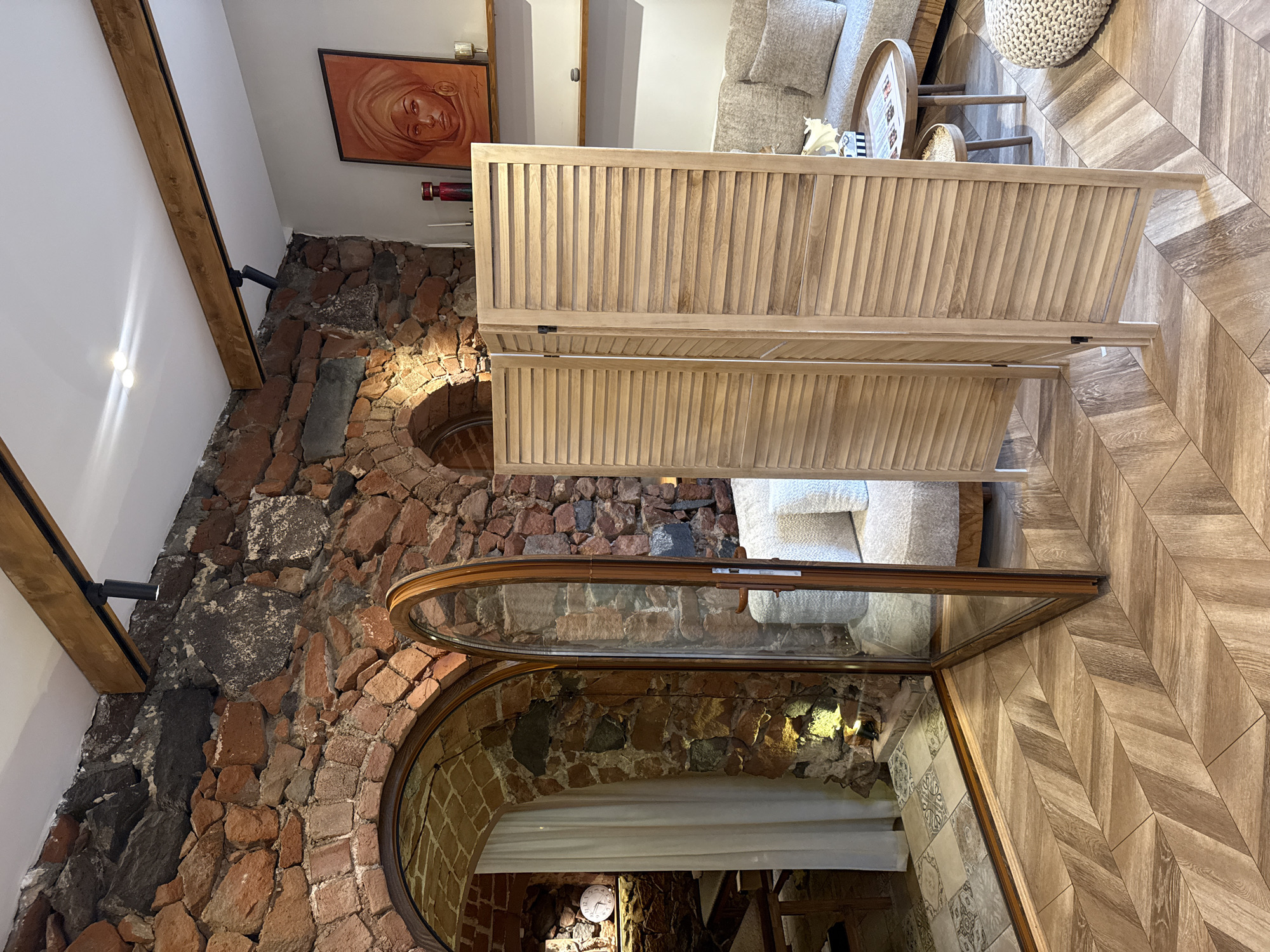 Residence tour captured in Yerevan, Armenia showing architectural details