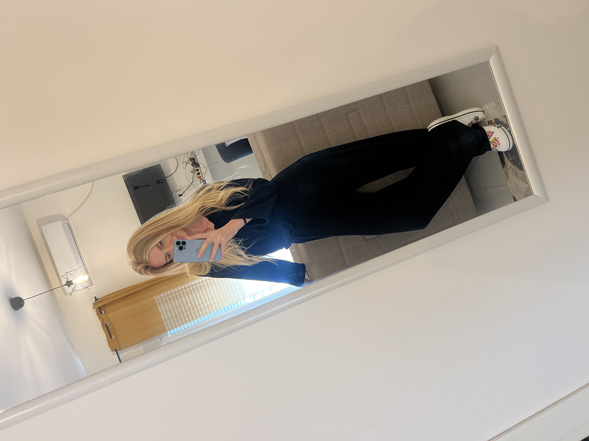 Mirror selfie captured in Budva, Montenegro