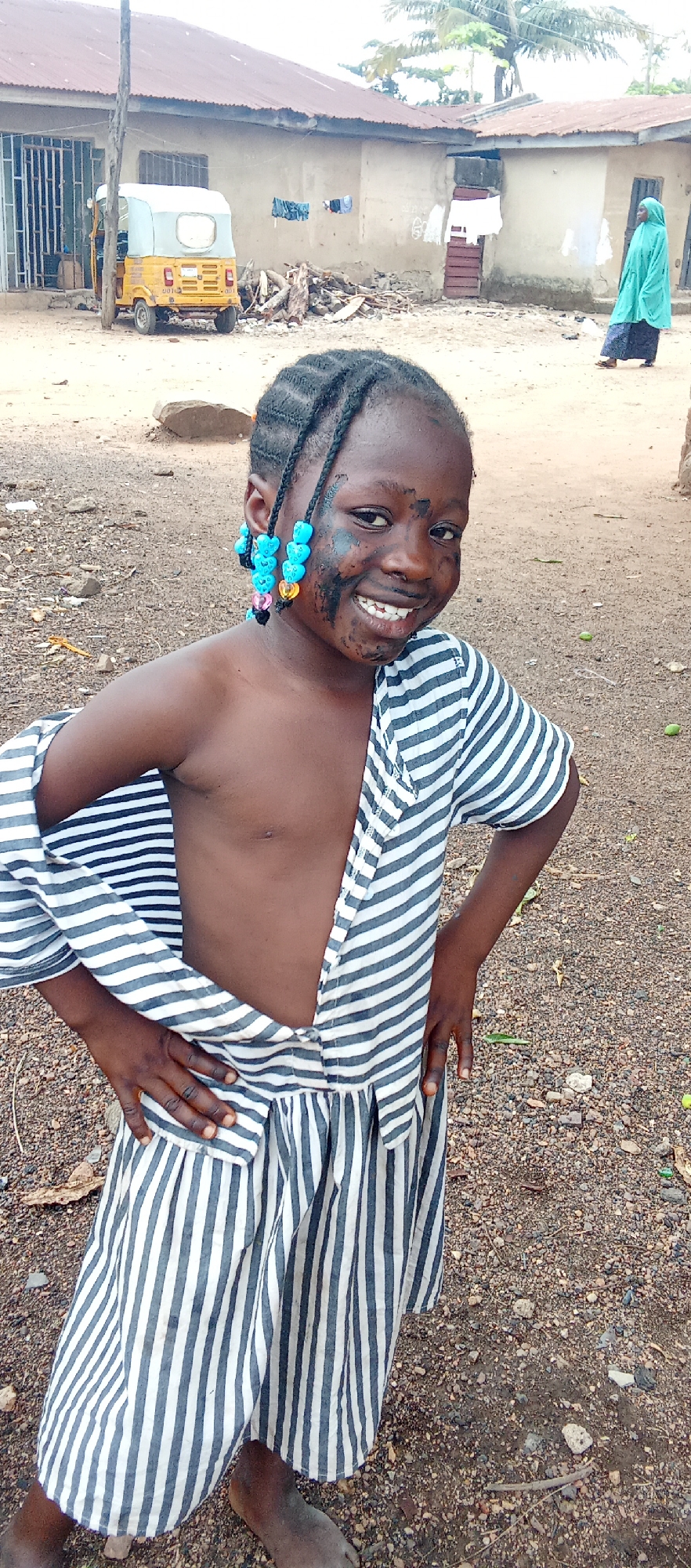 Children's playtime captured in Akwanga, Nigeria streets