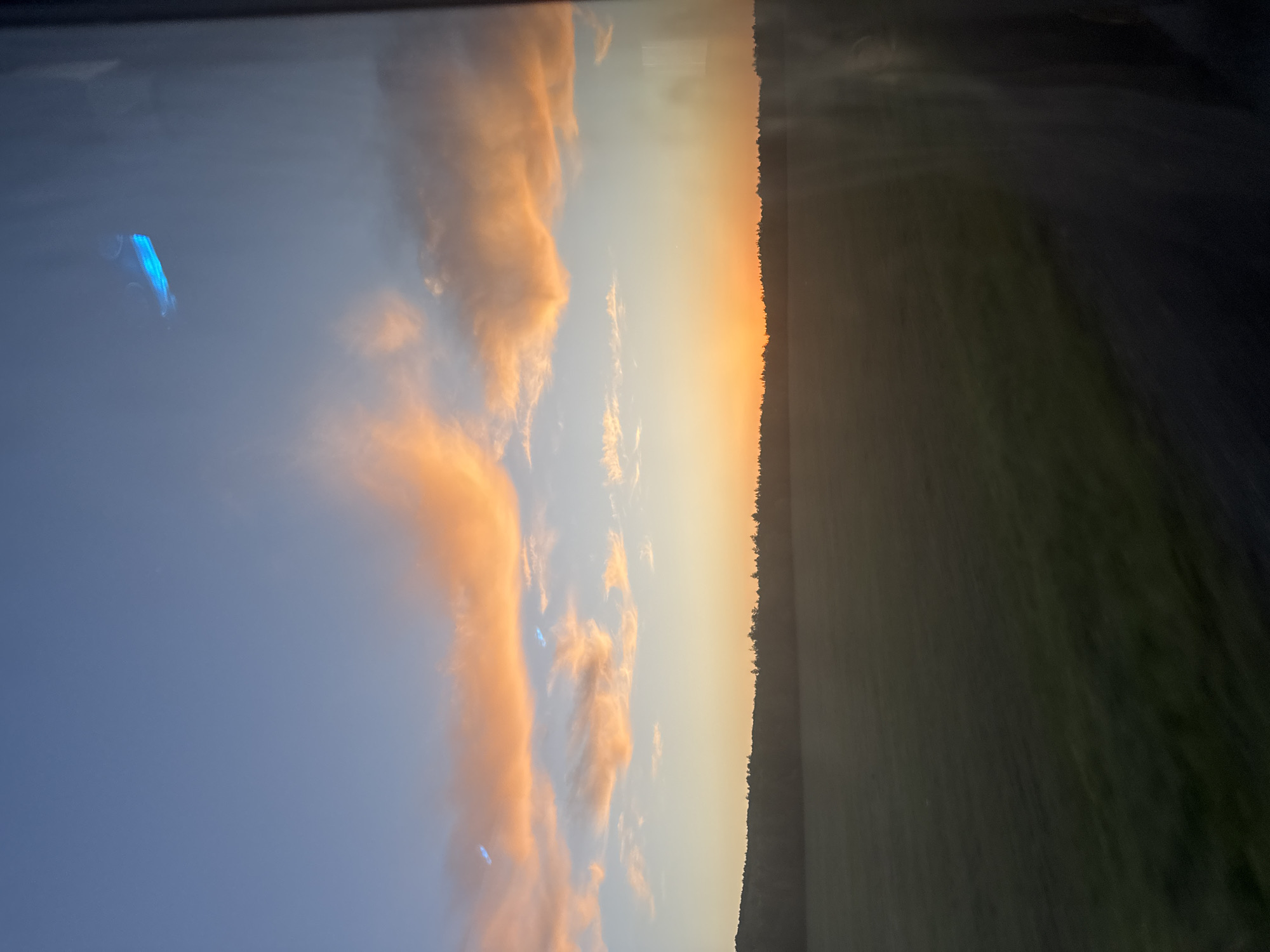Evening car journey documented in Yasashnaya Tashla, Russia