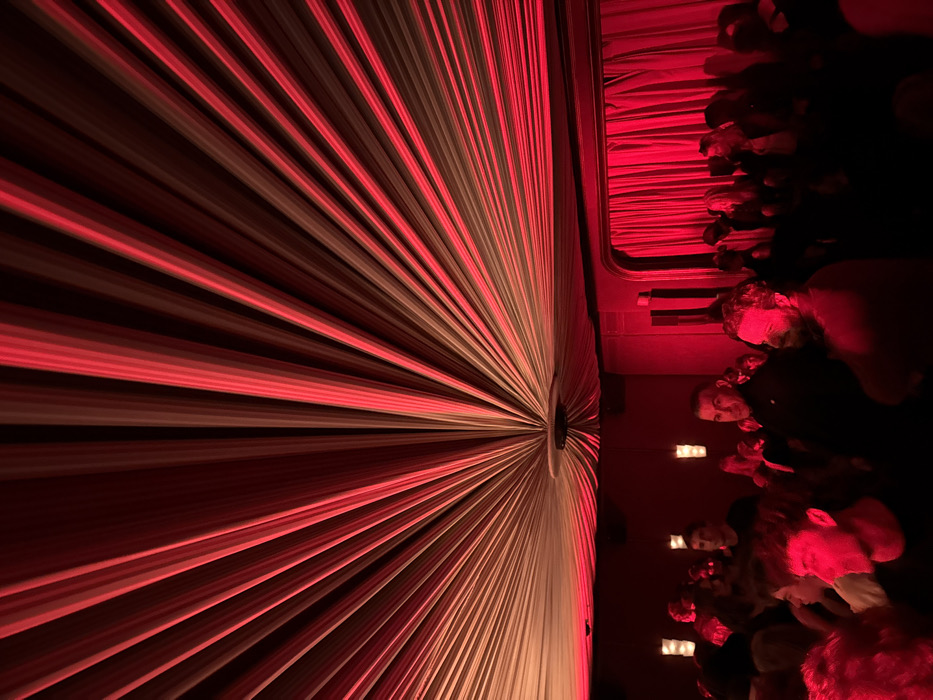Late-night entertainment event draws crowds to Paris' Le Bataclan venue