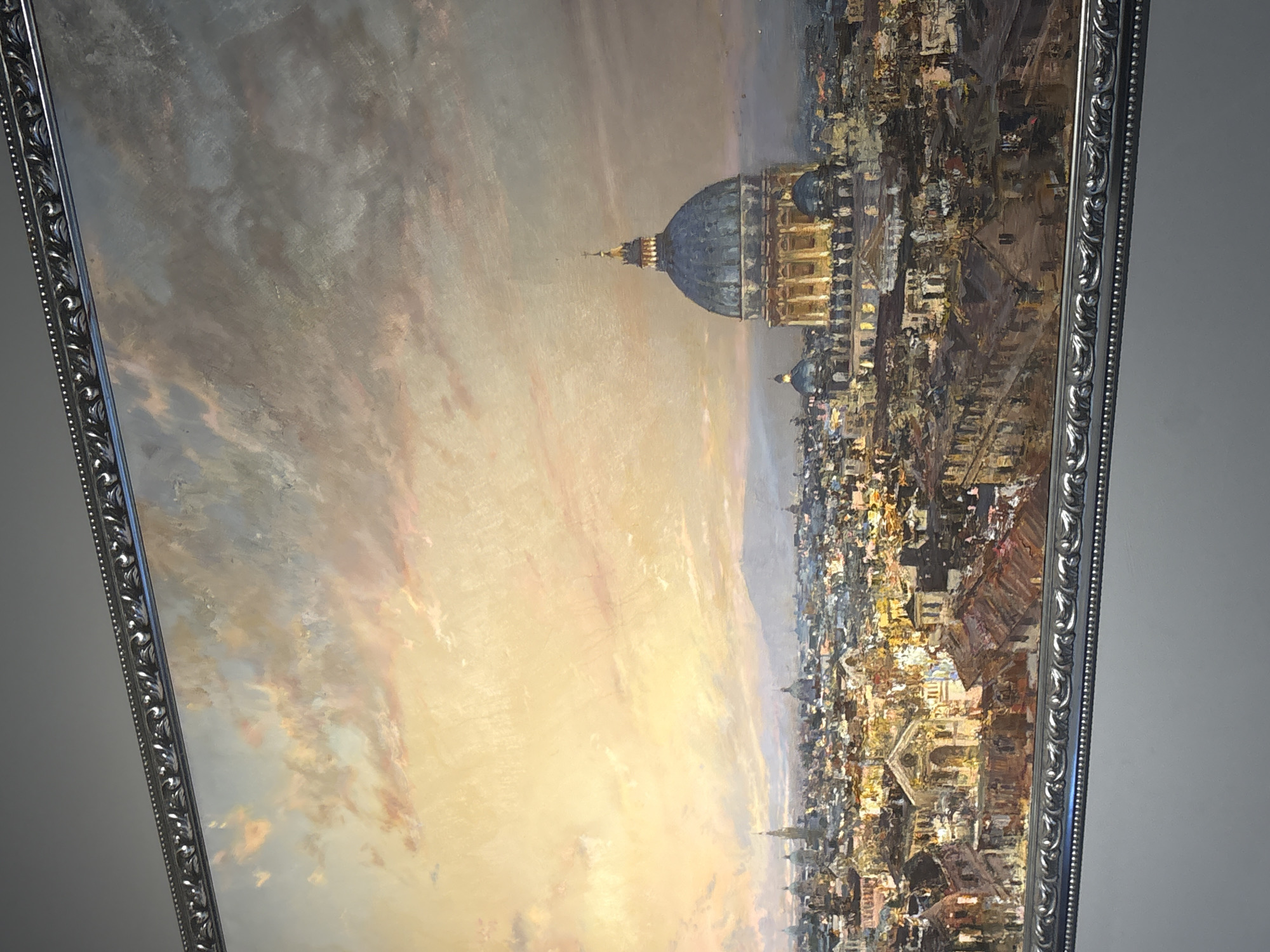 Eclectic art fair browsing in Saint Petersburg, paintings to mosaics