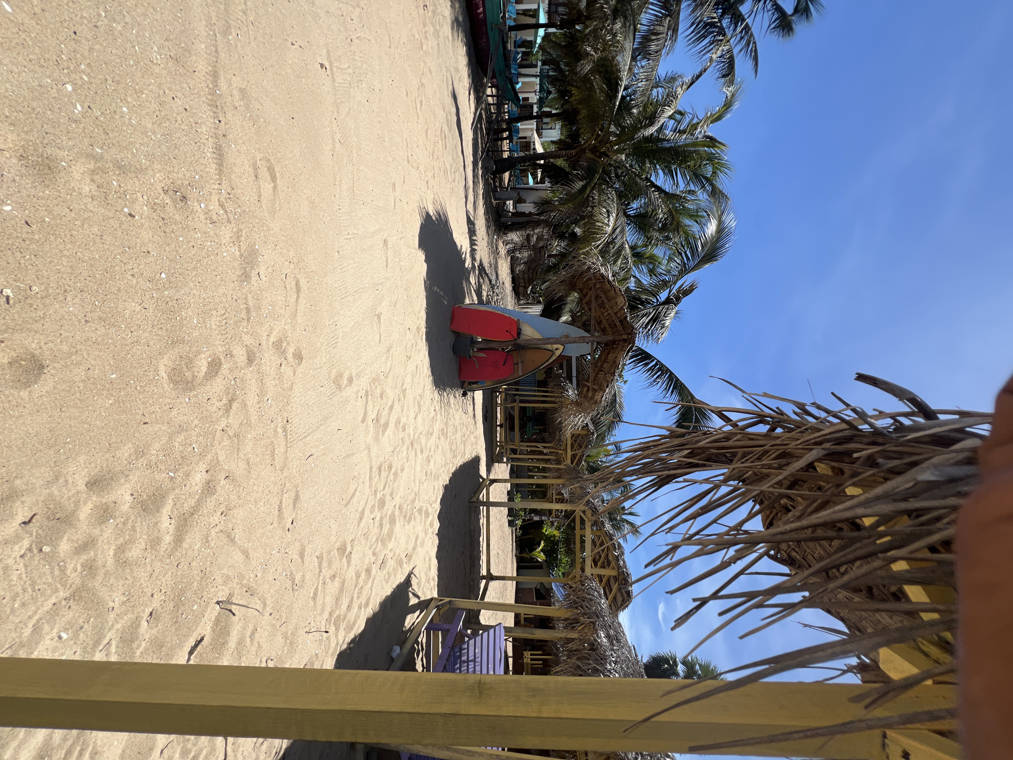 Morning beach scenes captured at Arugam Bay surf destination