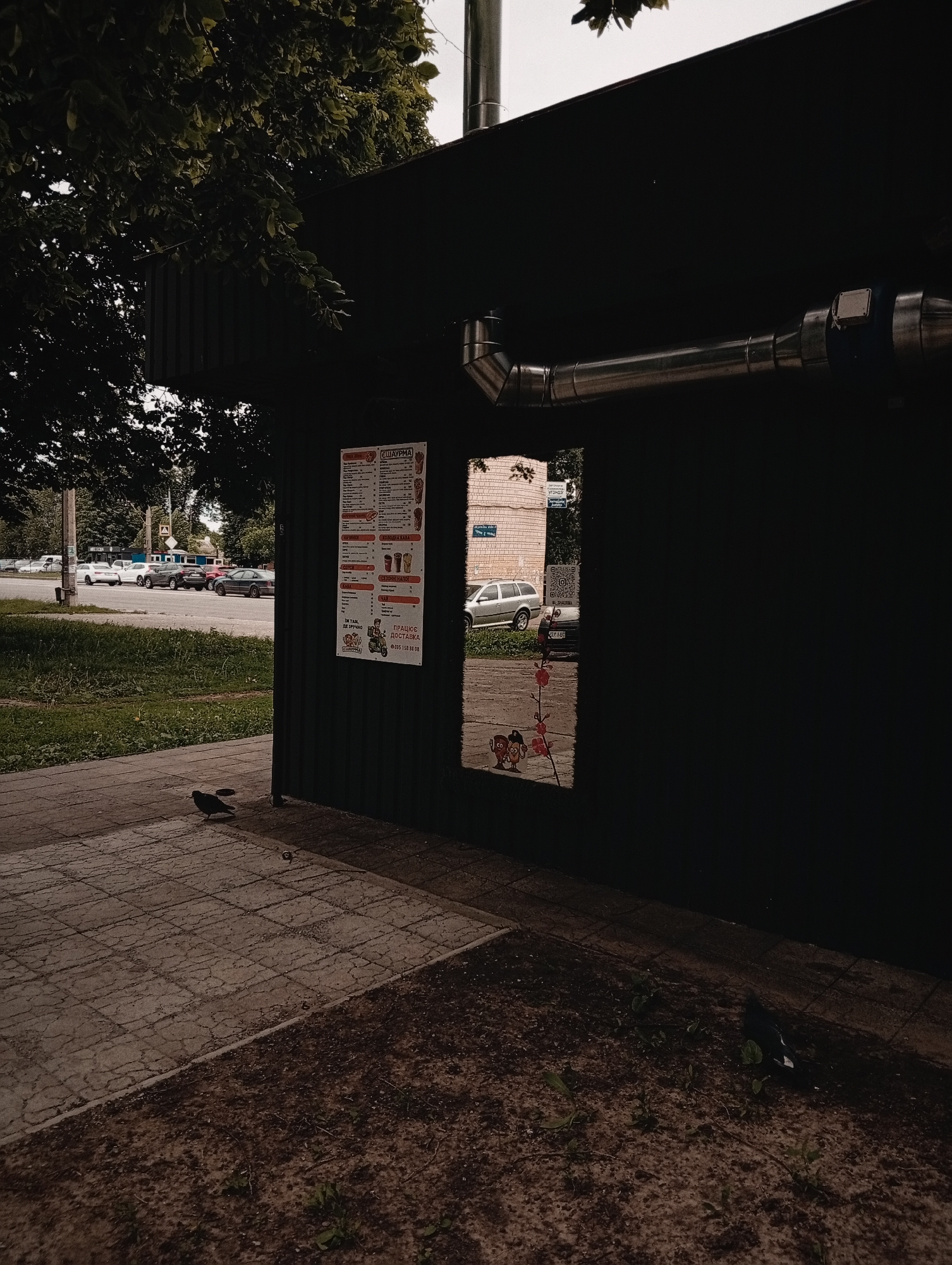 Ordinary street life documented in Poltava Ukraine