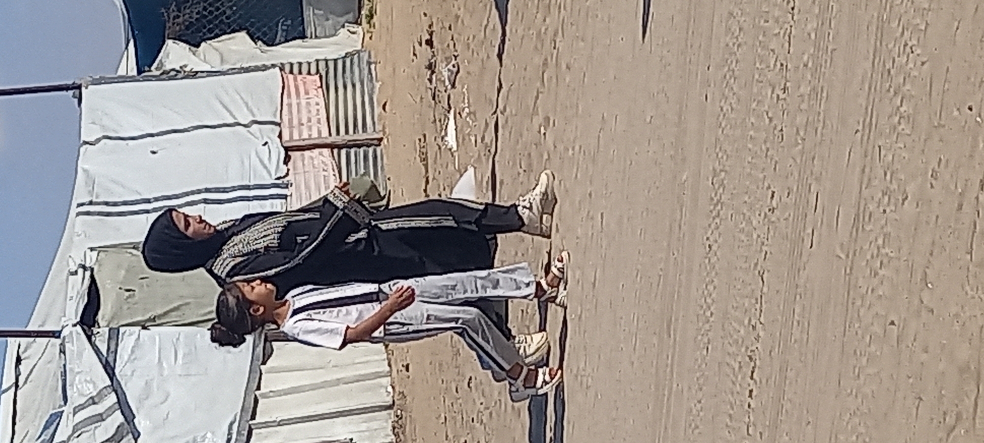 Daily life documented in Khan Yunis displacement camp
