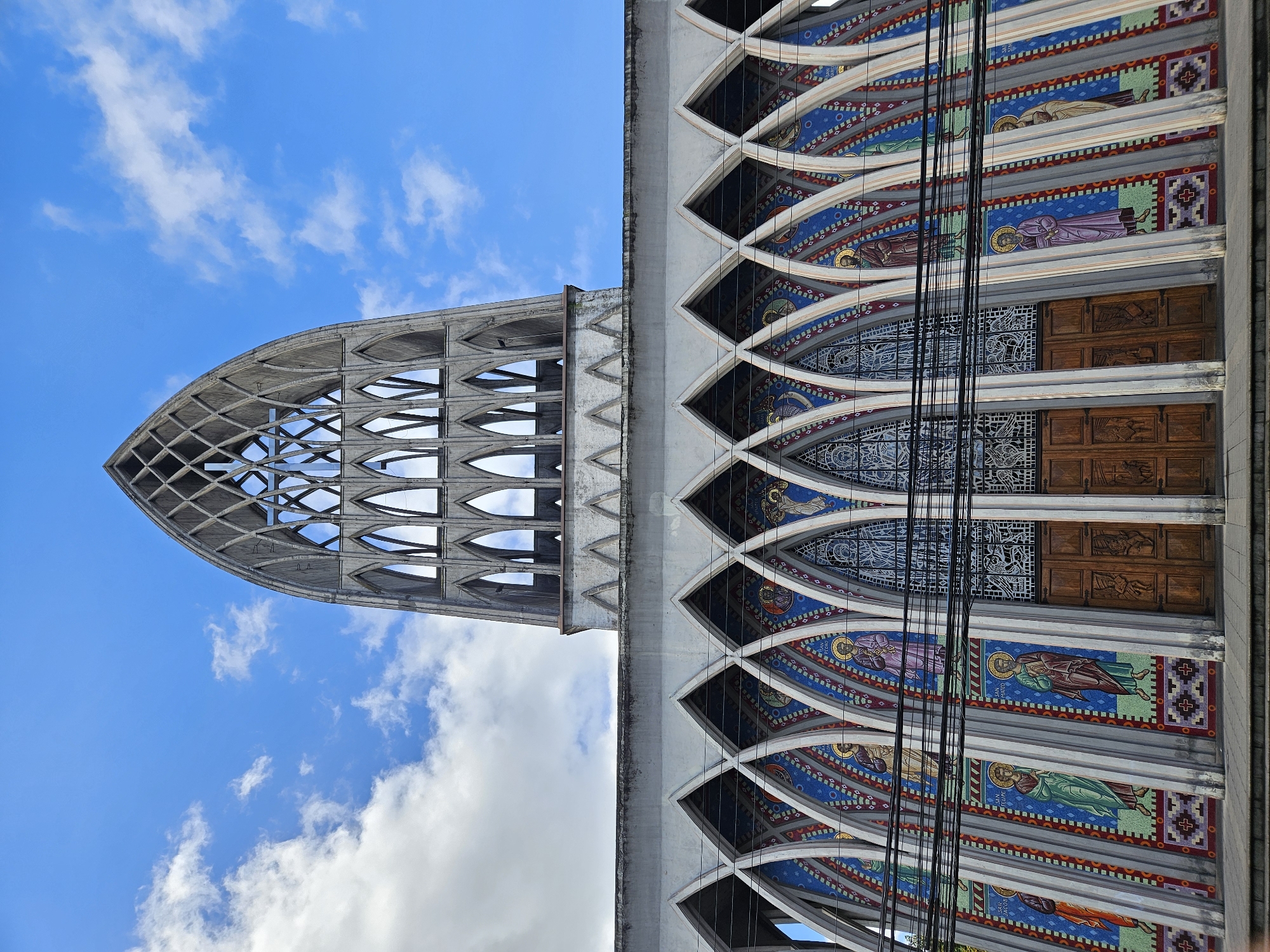Photographer documents historic church architecture in Osorno, Chile