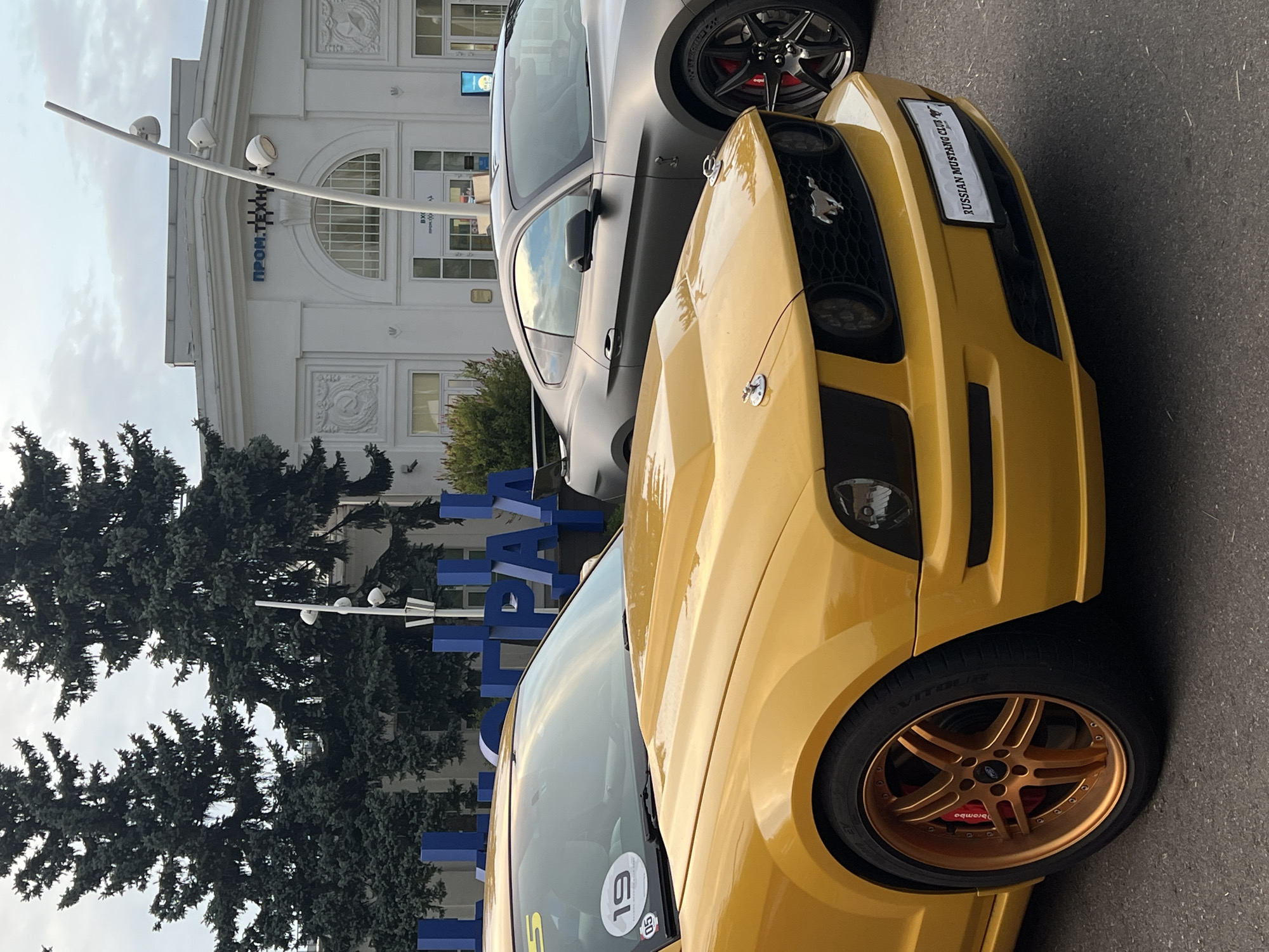 Ford Mustang gathering draws colorful lineup in Moscow
