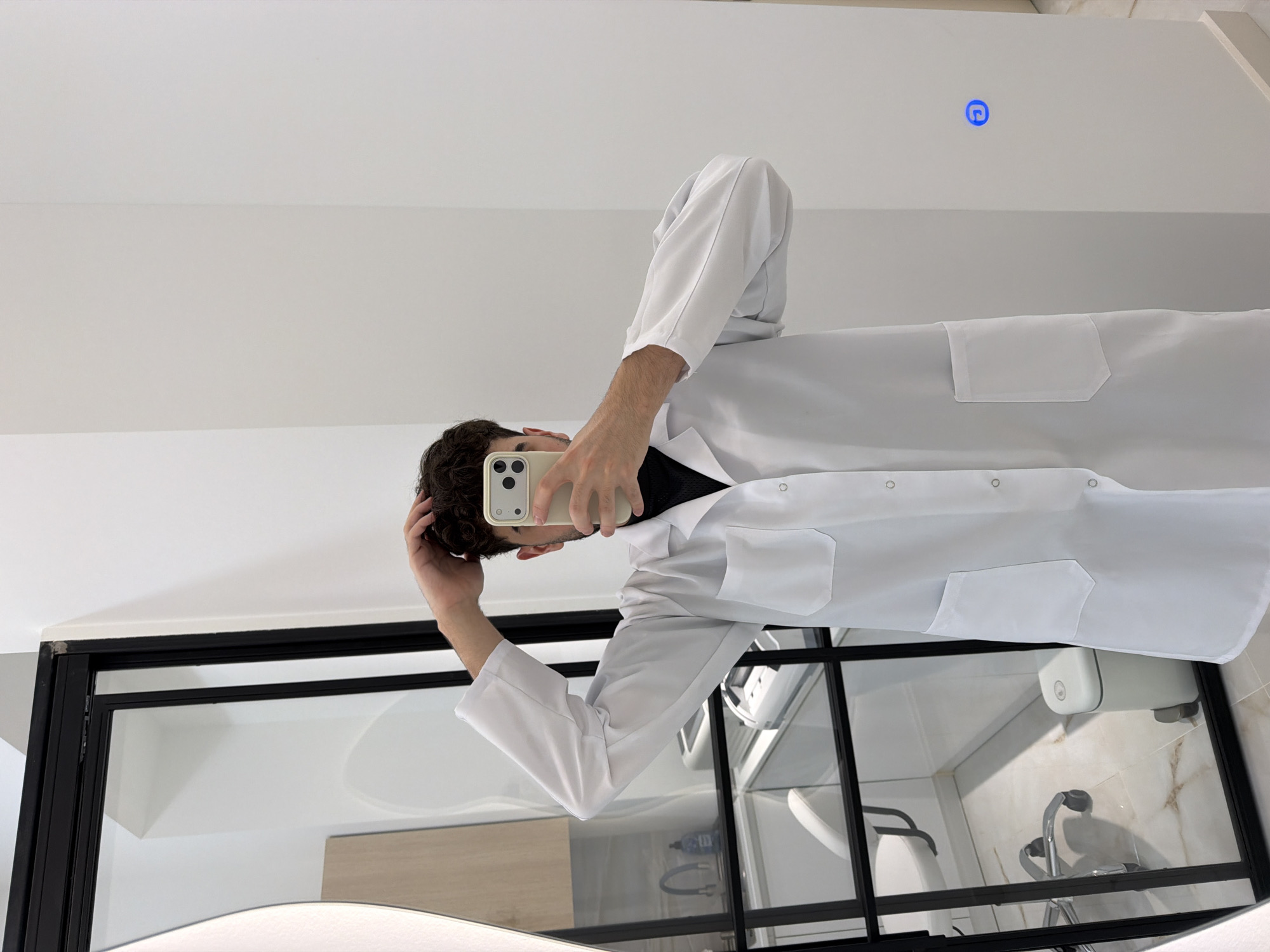 Modern dental clinic interior documented in Tbilisi