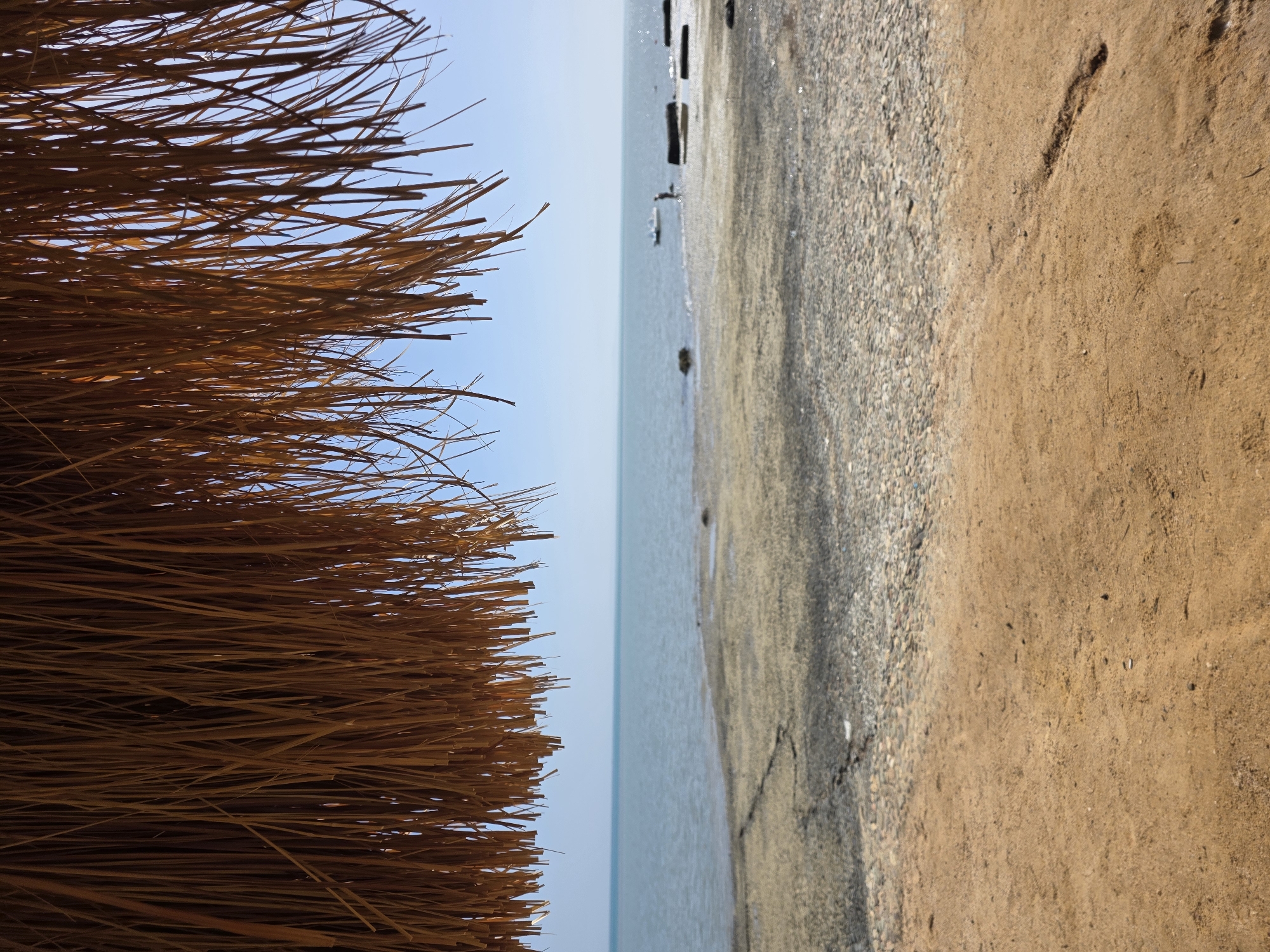 Morning photo documentation captures Al Ahia' beach resort scenes