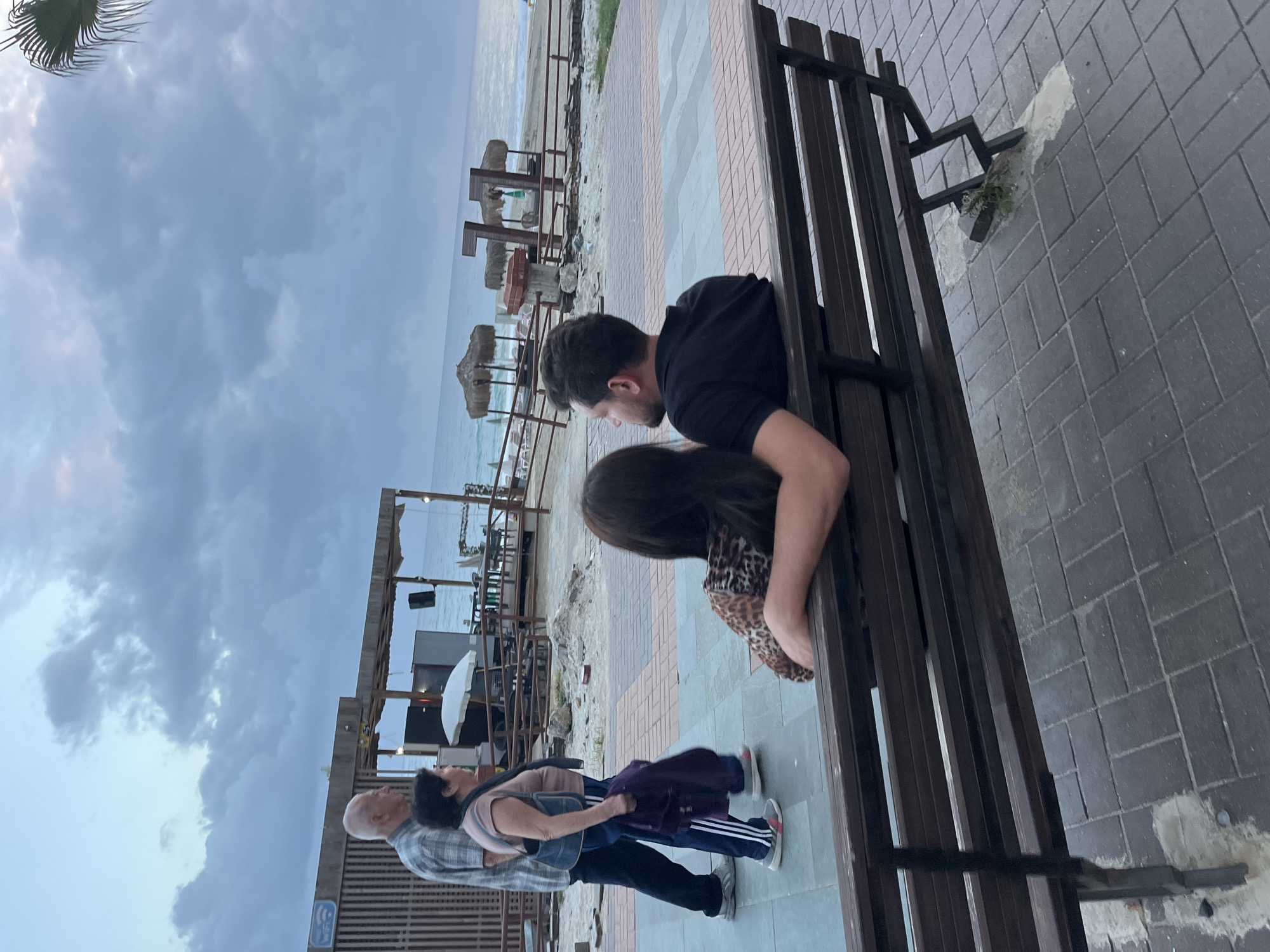 Everyday beach life captured in Alanya, Turkey resort town